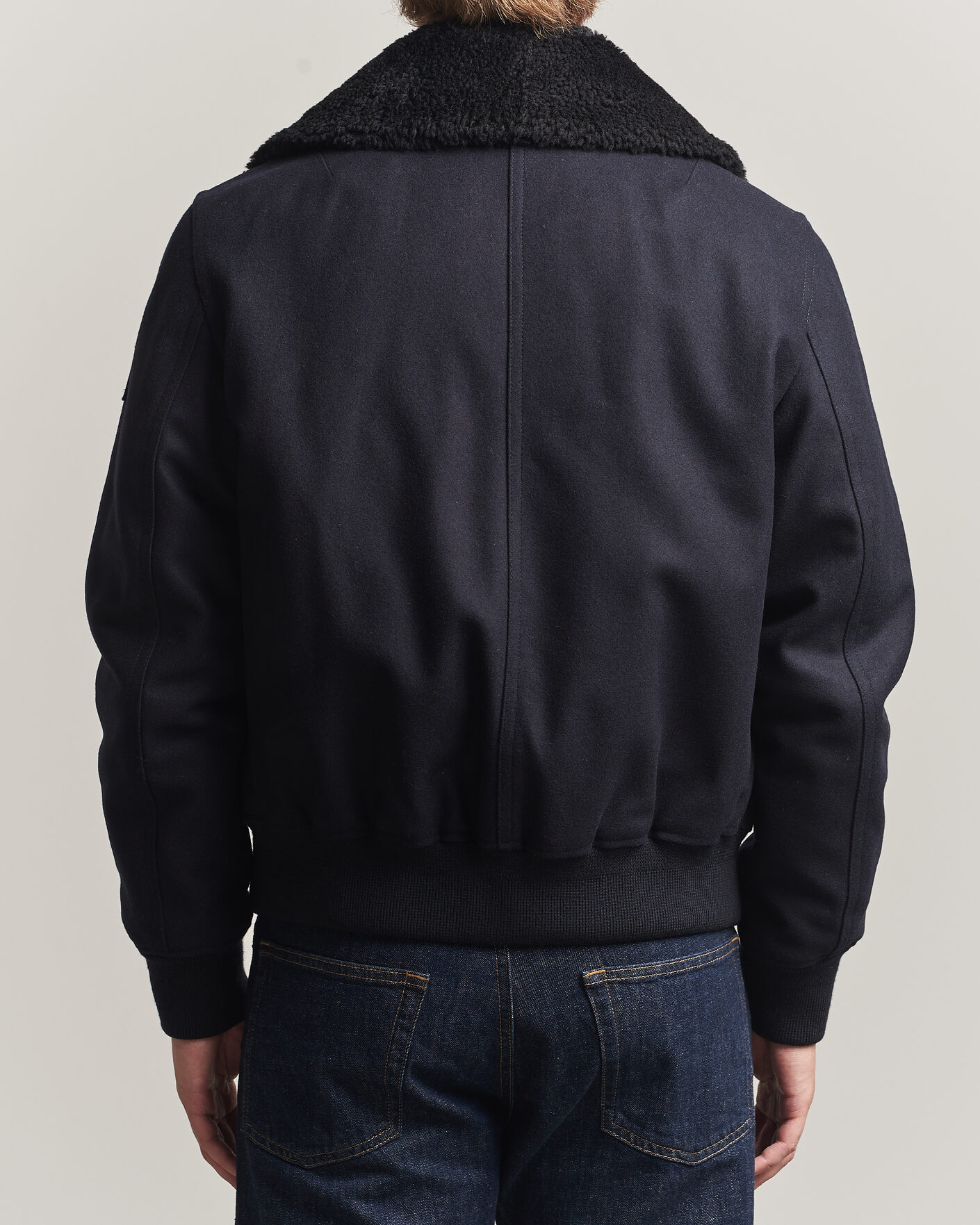 Herren | Jacken | Belstaff | Welder Wool Bomber Jacket Dark Ink