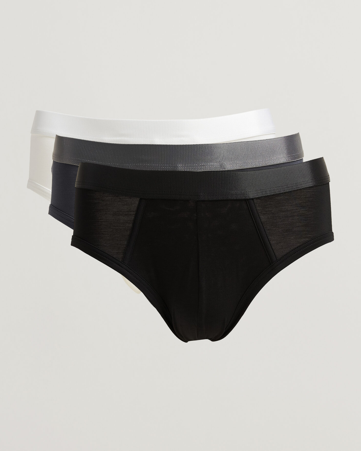 Herren | Unterwäsche | CDLP | 3-Pack Y-Brief Warm Charcoal/Black/White