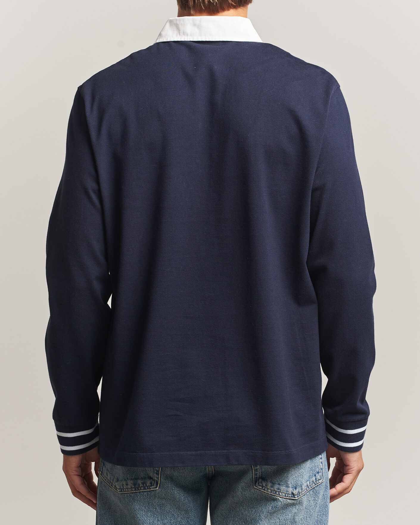 Herren | Pullover | Drôle de Monsieur | Slogan Rugger Navy