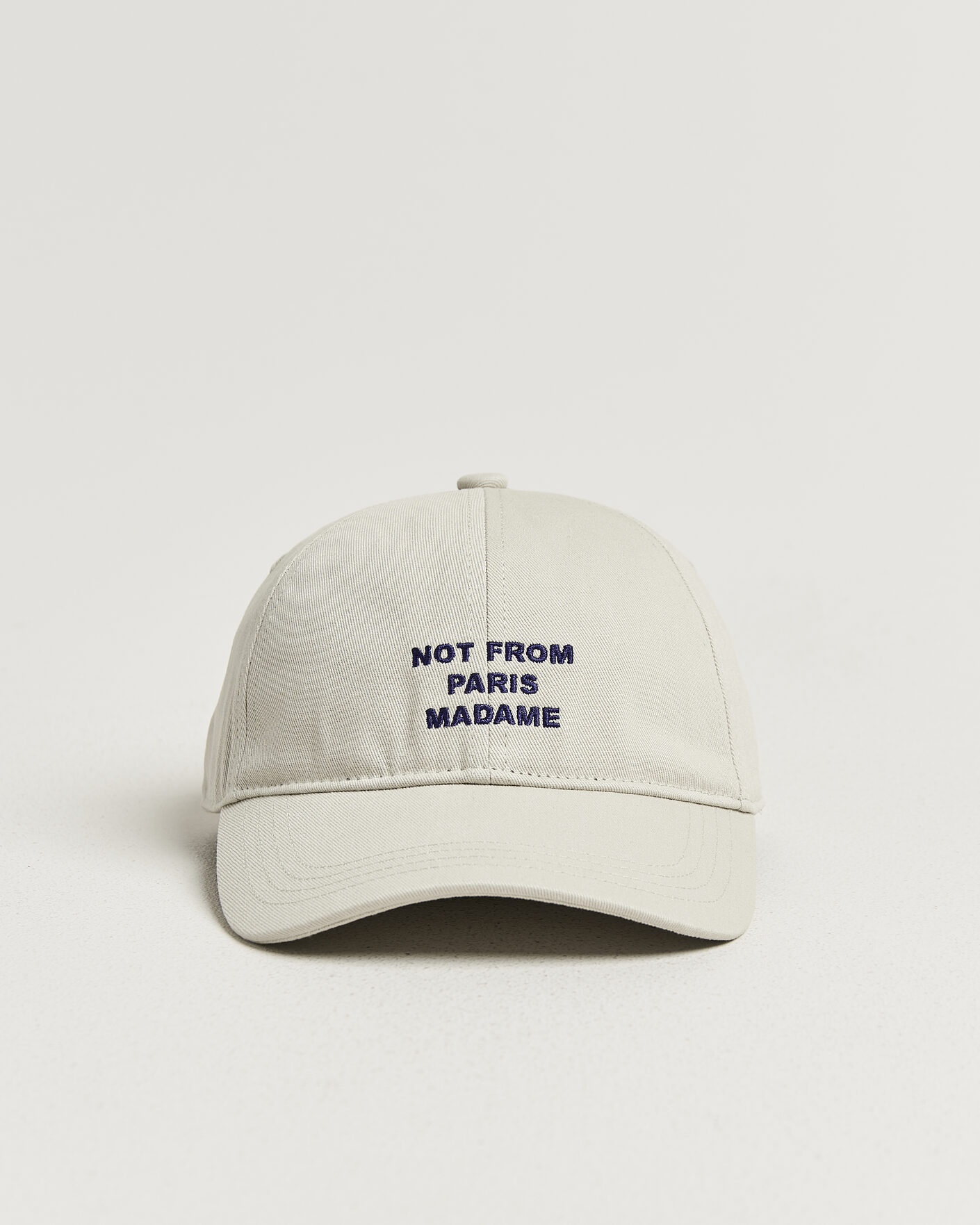 Herren | Hüte & Mützen | Drôle de Monsieur | Slogan Baseball Cap Grey