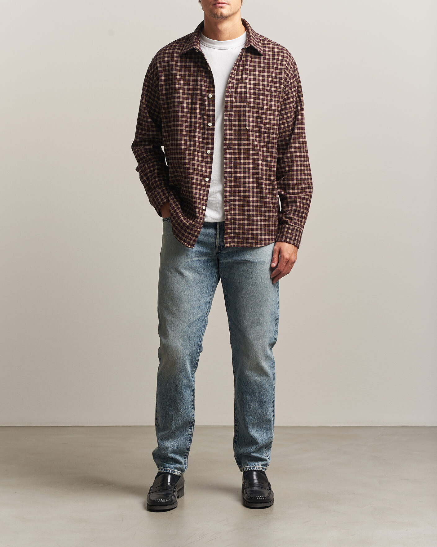 Herren | Jeans | EDWIN | Regular Tapered Rainbow Selvage Jeans Light Used