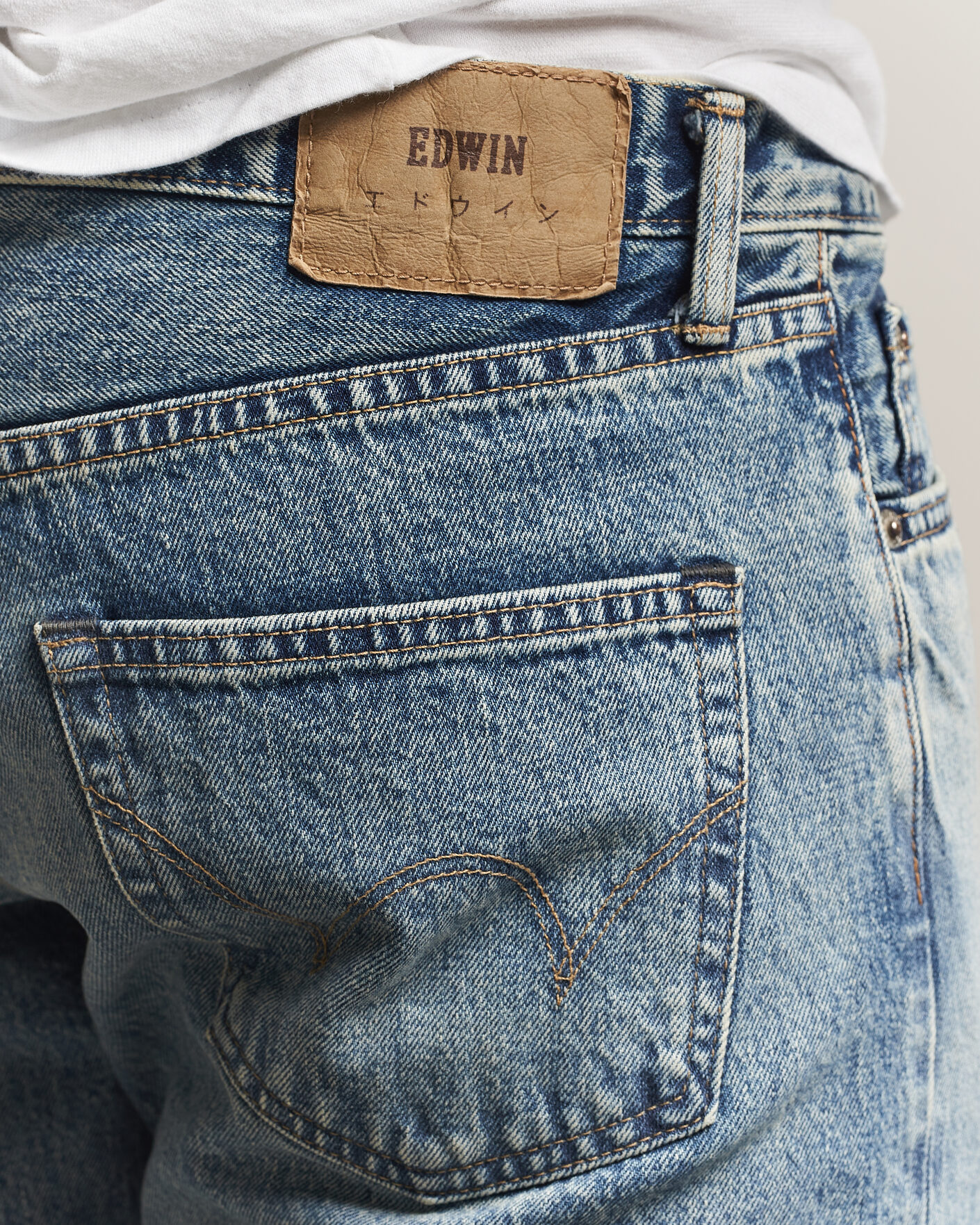 Herren | Jeans | EDWIN | Regular Tapered Rainbow Selvage Jeans Light Used