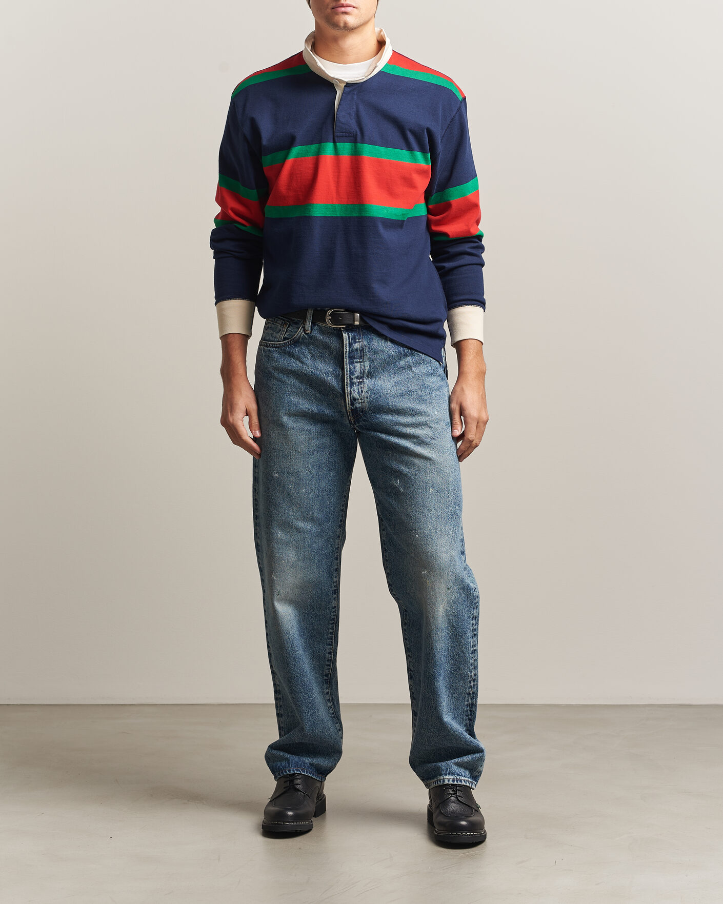 Herren | Hosen | EDWIN | Loose Straight Rainbow Selvage Jeans Mid Used
