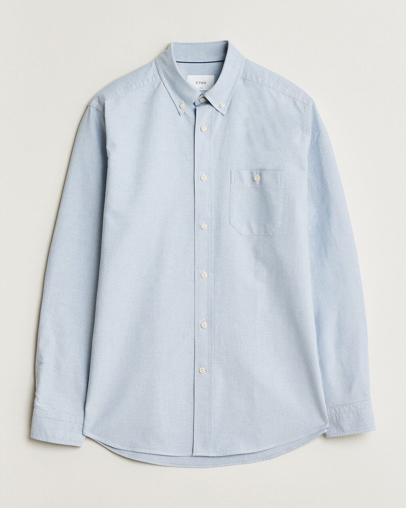 Herren | Hemden | Eton | Regular Fit Ivy Oxford Shirt Light Blue