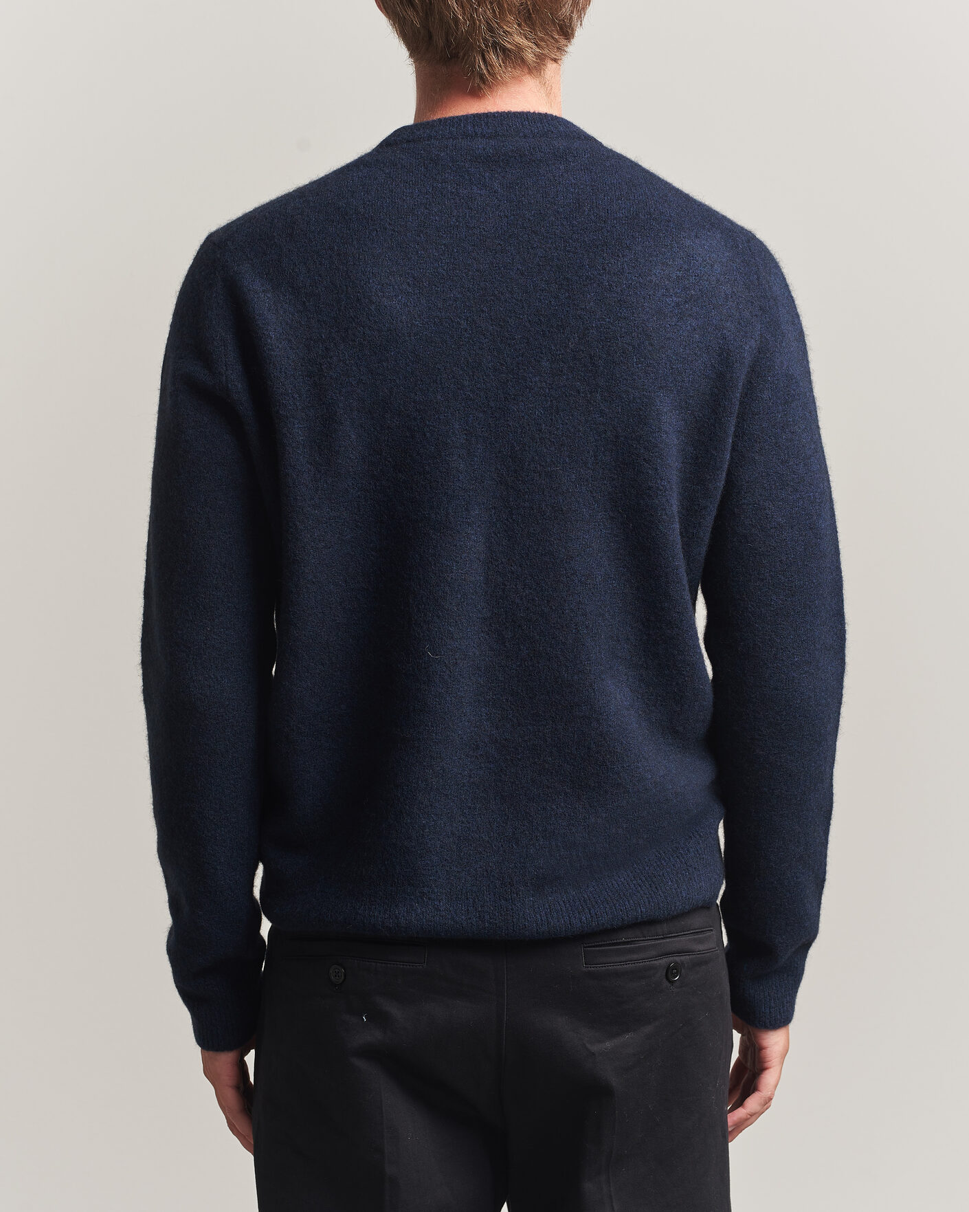 Herren | Pullover | Filippa K | Yak Knitted Sweater Navy