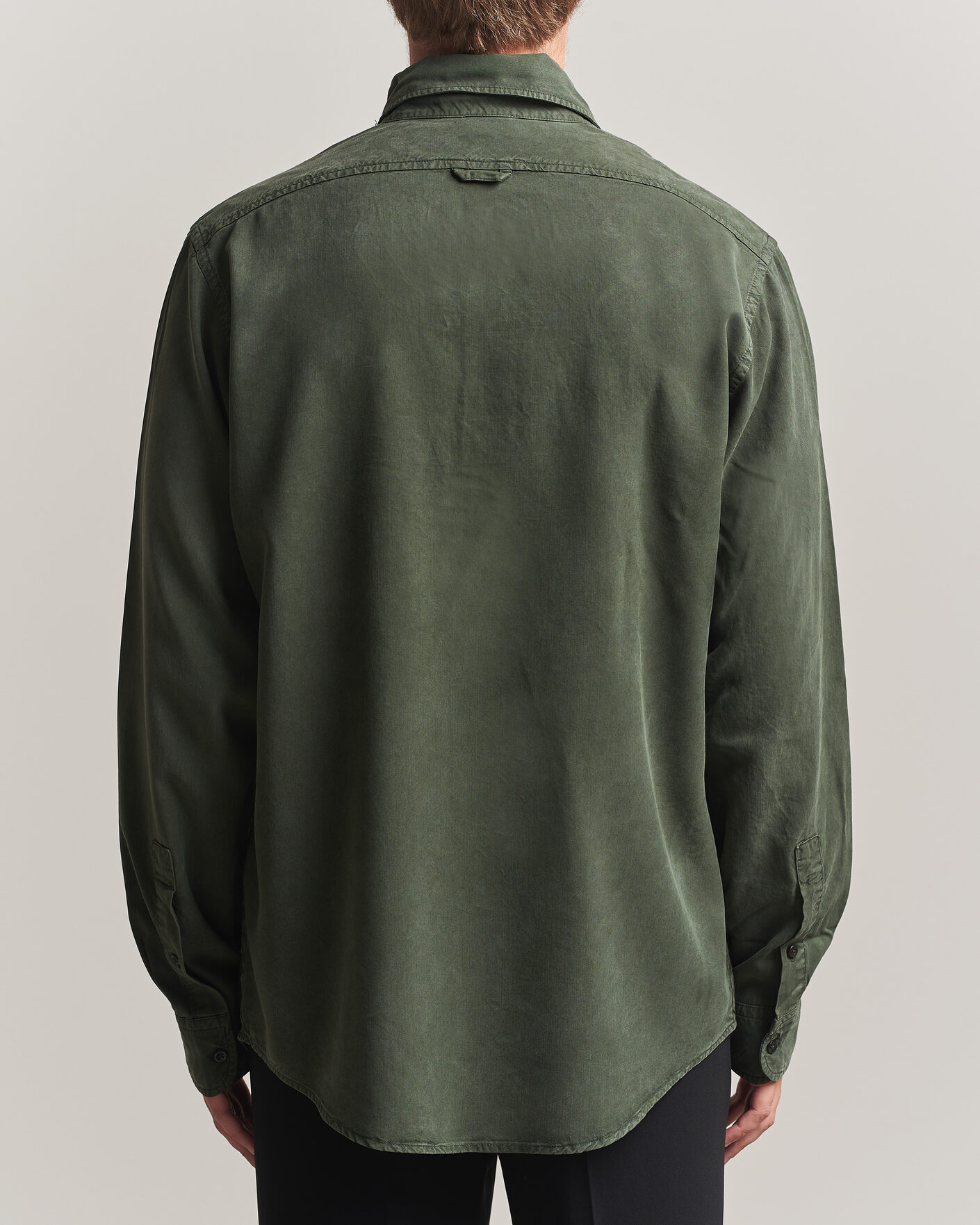 Herren | Hemden | Filippa K | Zack Lyocell Shirt Night Green