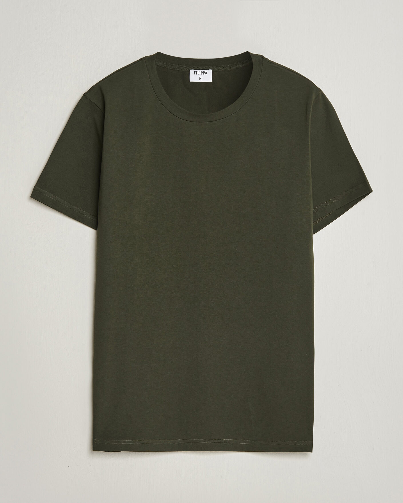 Herren | T-Shirts | Filippa K | Soft Lycra T-Shirt Night Green