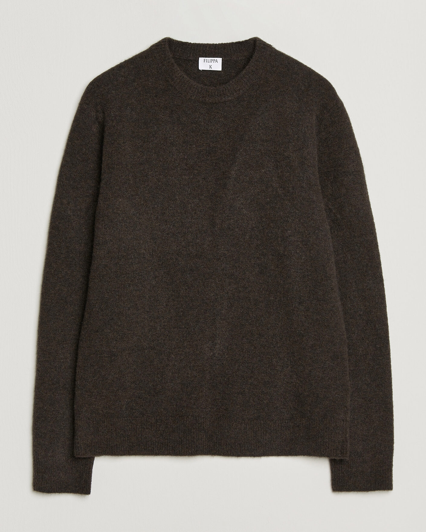 Herren | Pullover | Filippa K | Yak Knitted Sweater Golden Brown