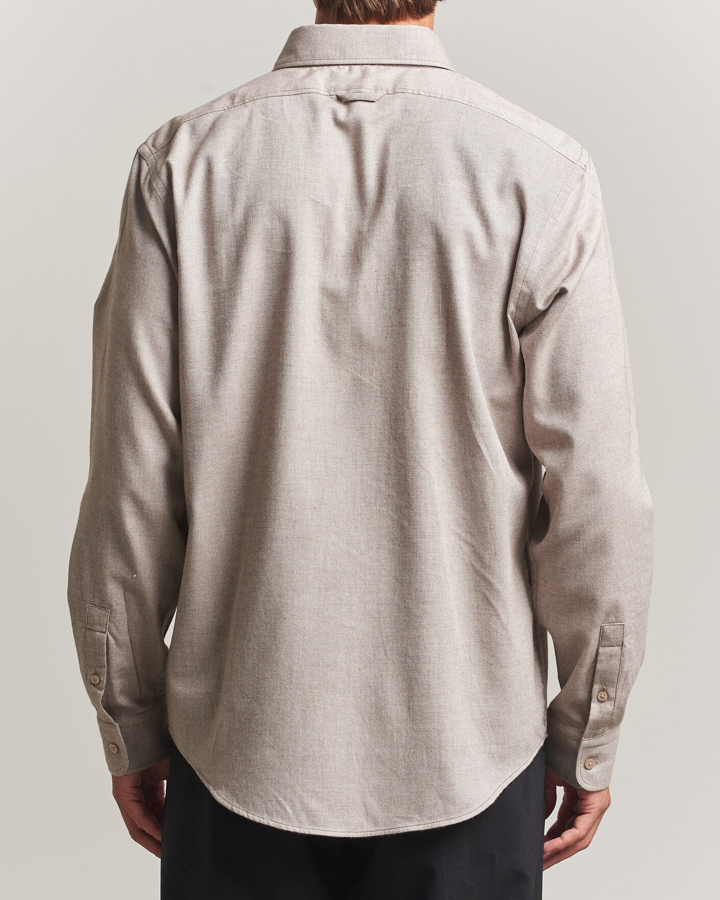 Herren | Hemden | Filippa K | Zack Flannel Shirt Mid Brown