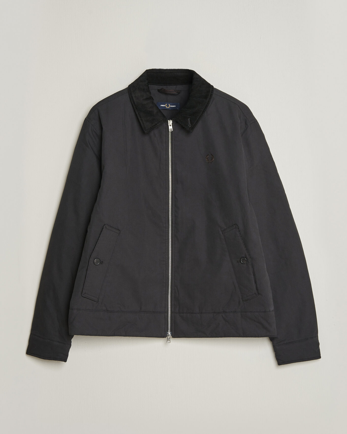 Herren | Jacken | Fred Perry | Cotton Caban Jacket Black