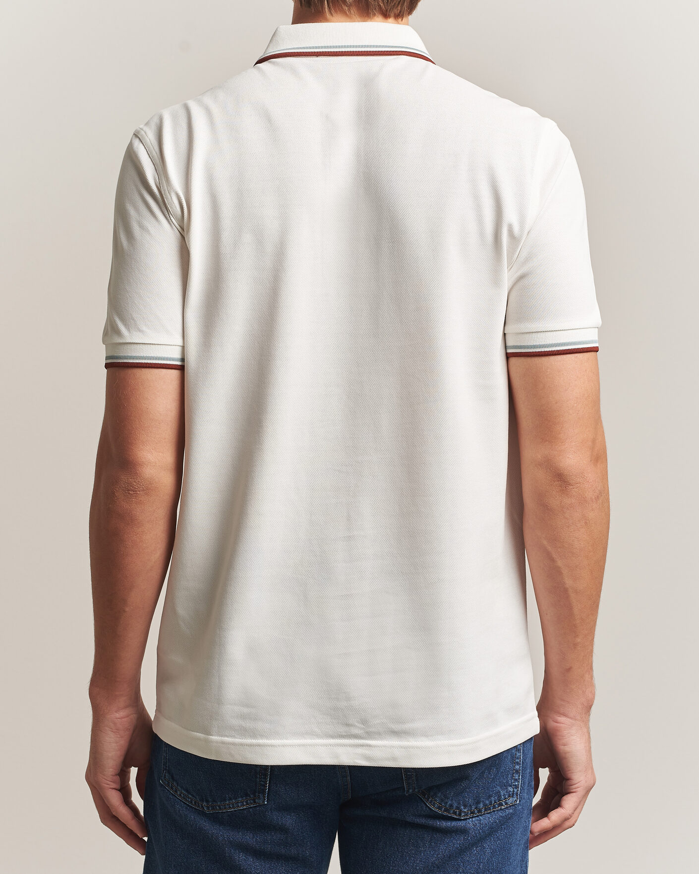 Herren | Poloshirts | Fred Perry | Twin Tipped Polo Shirt Ecru