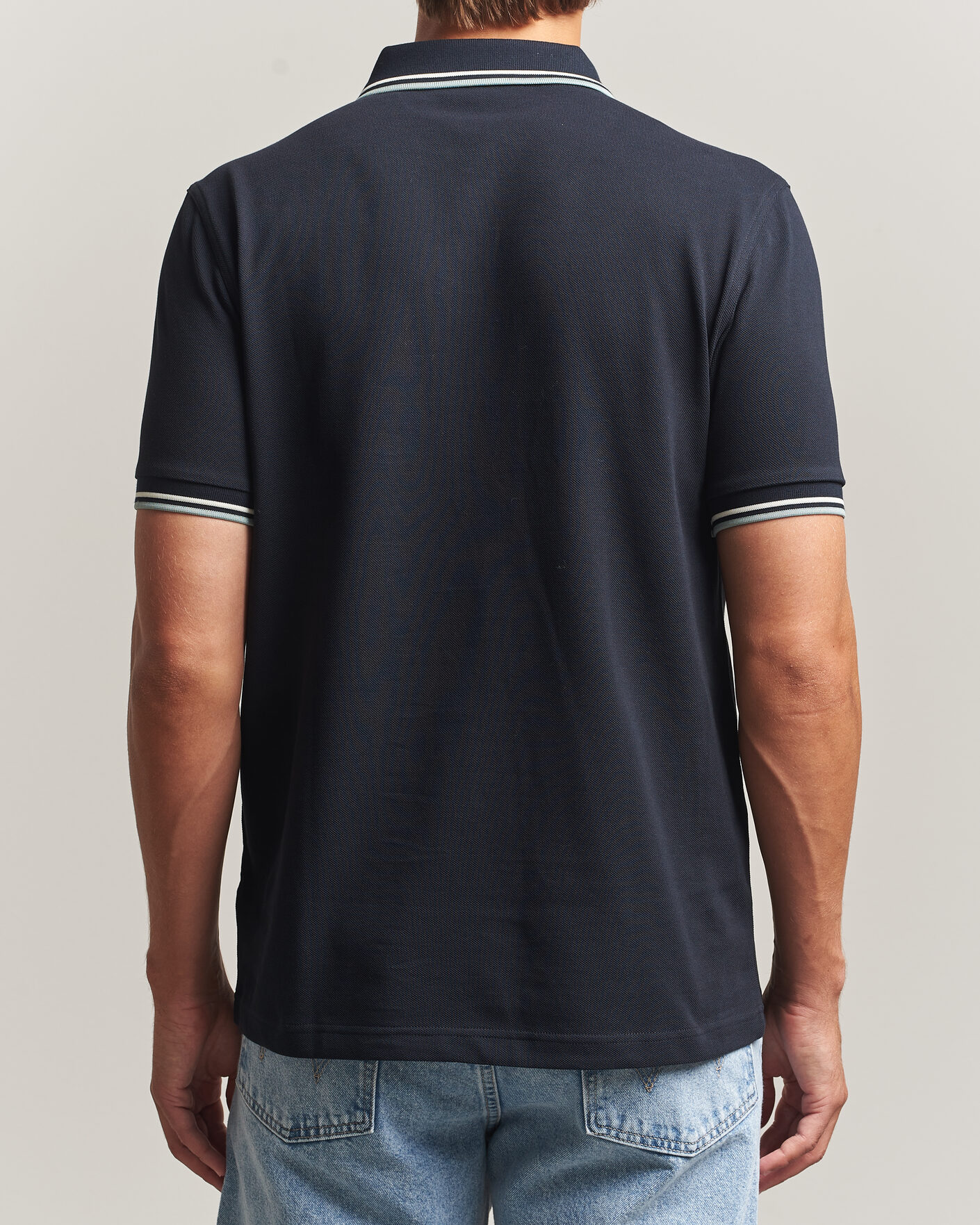 Herren | Poloshirts | Fred Perry | Twin Tipped Polo Shirt Navy