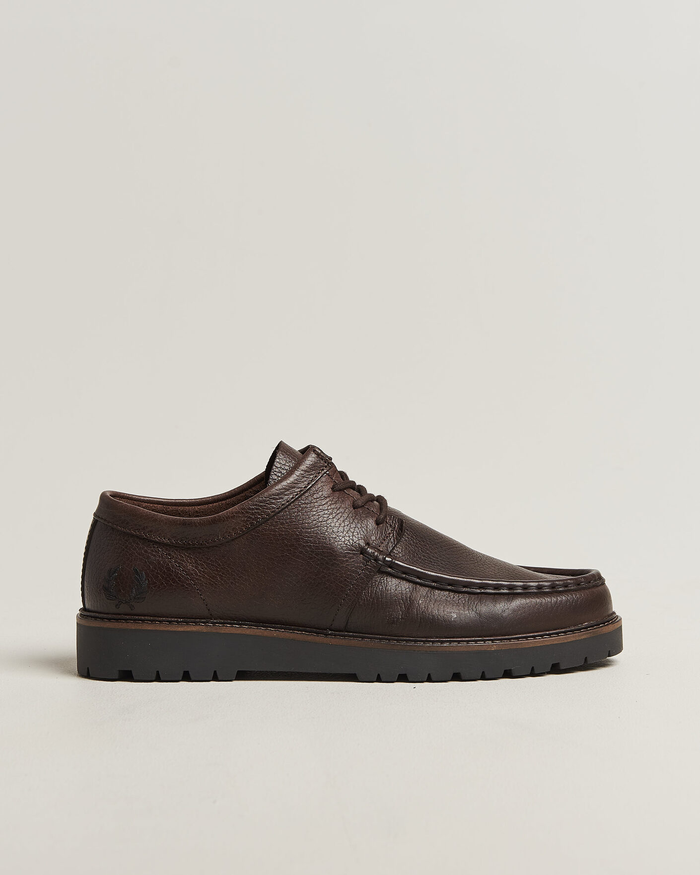 Herren | Derby | Fred Perry | Kenny Grained Leather Derby Rich Brown