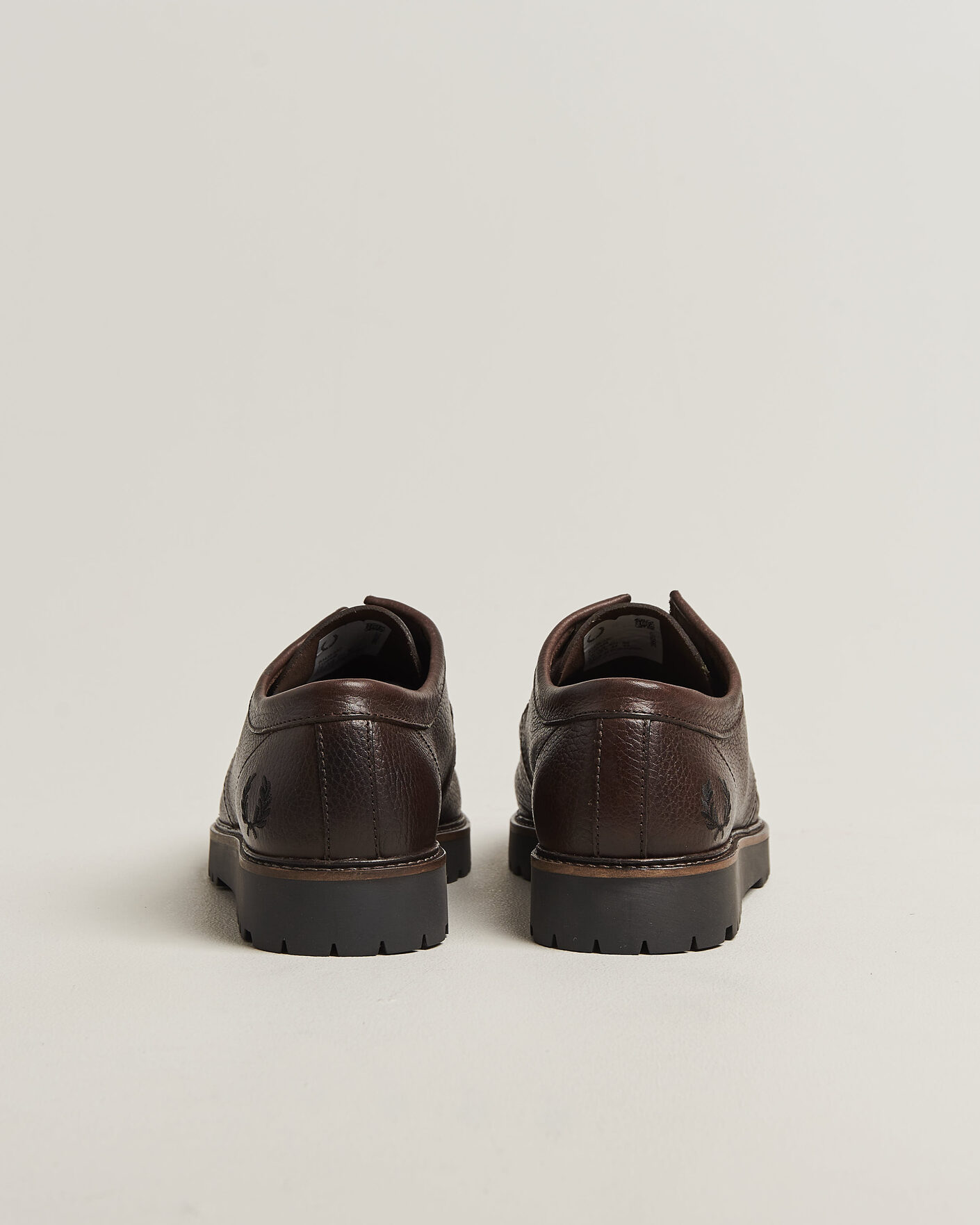 Herren | Derby | Fred Perry | Kenny Grained Leather Derby Rich Brown