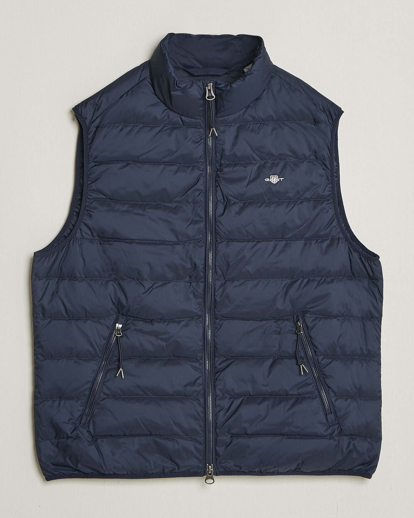 Herren | Westen | Gant | Light Down Vest Evening Blue