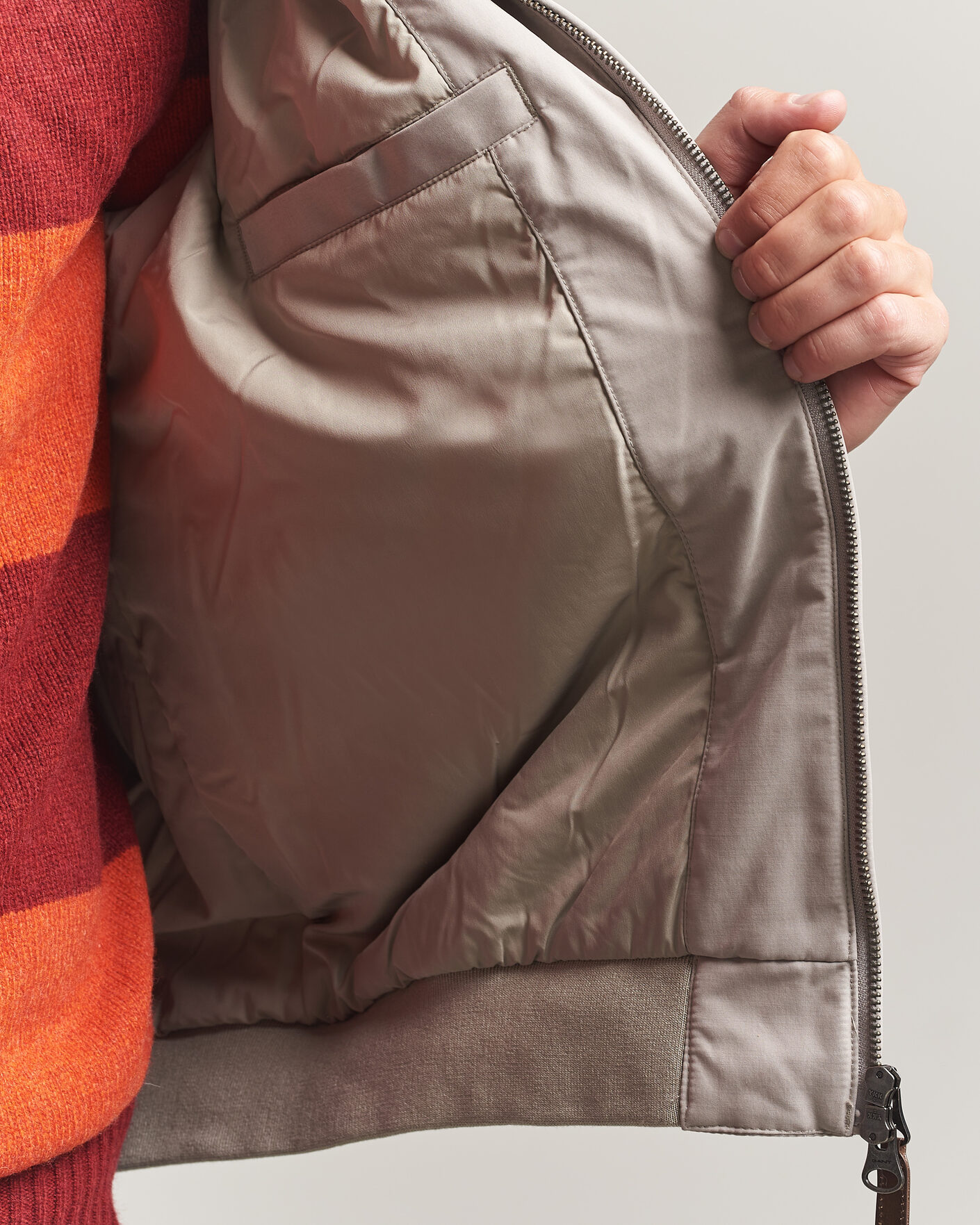 Herren | Jacken | Gant | Hampshire Jacket Mist Taupe