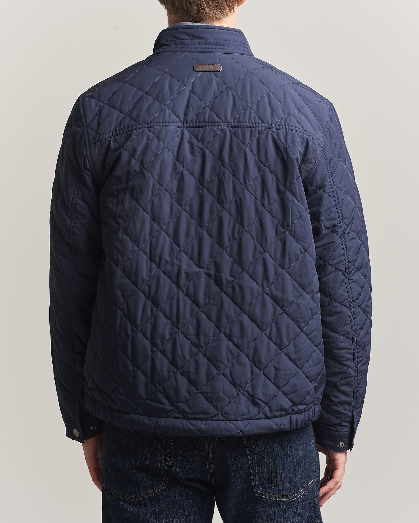 Herren | Jacken | Gant | Classic Quilted Jacket Evening Blue