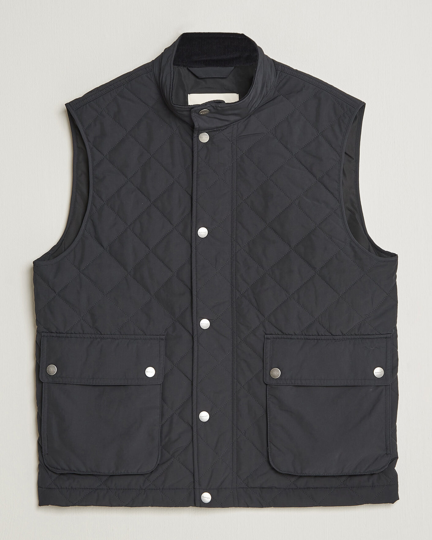 Herren | Westen | Gant | Classic Quilted Vest Black