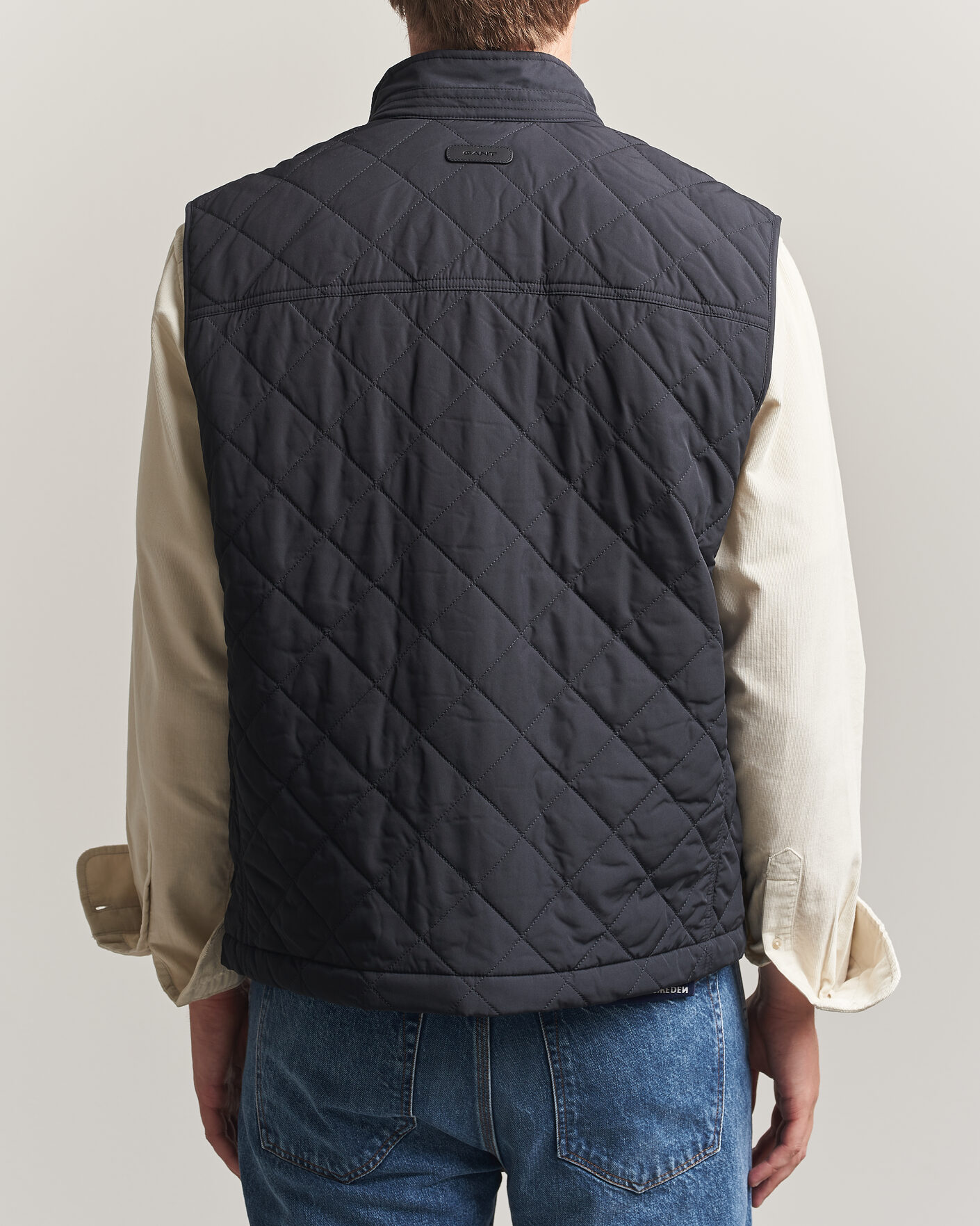 Herren | Westen | Gant | Classic Quilted Vest Black
