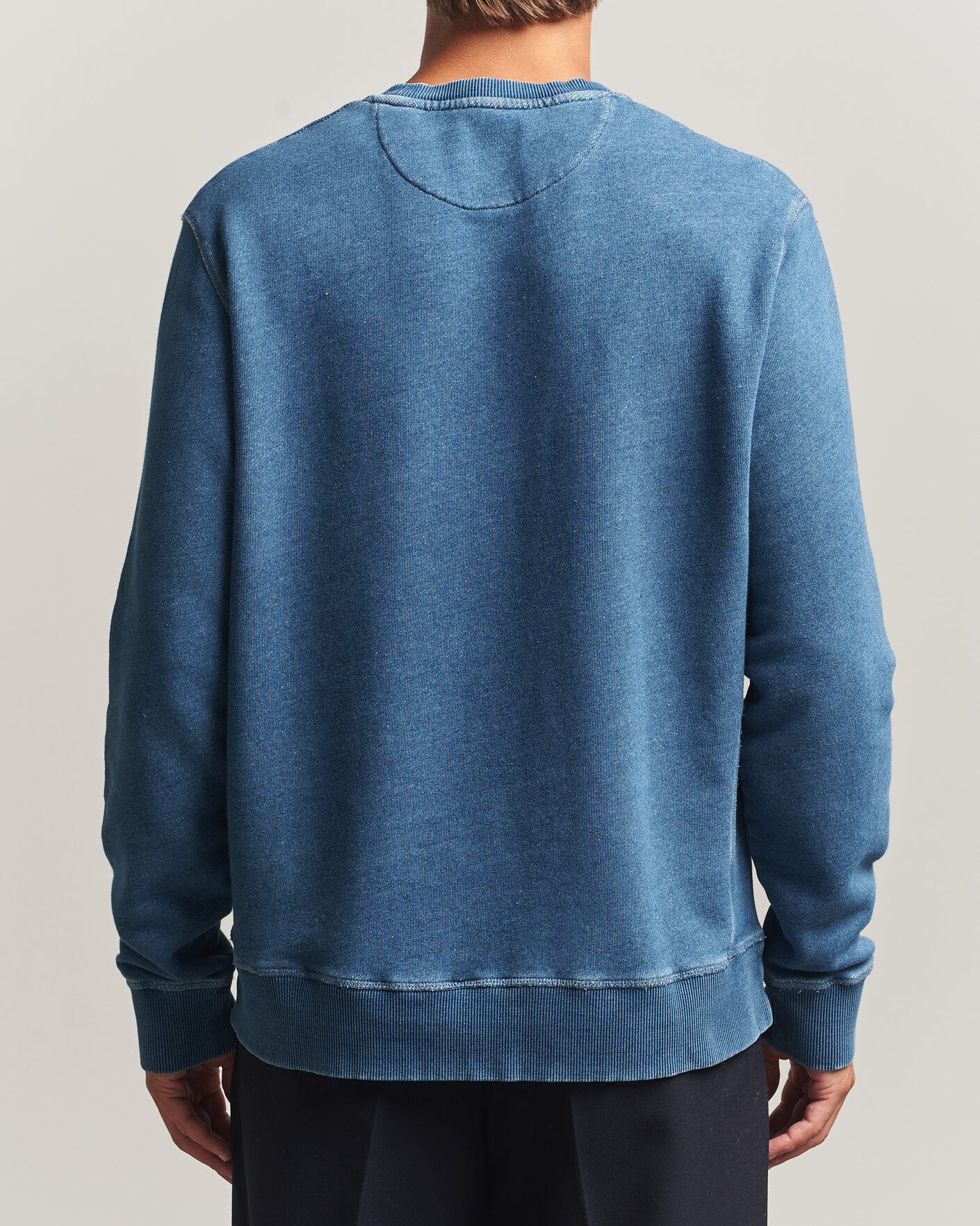 Herren | Pullover | Gant | Vintage Crew Neck Sweatshirt Indigo