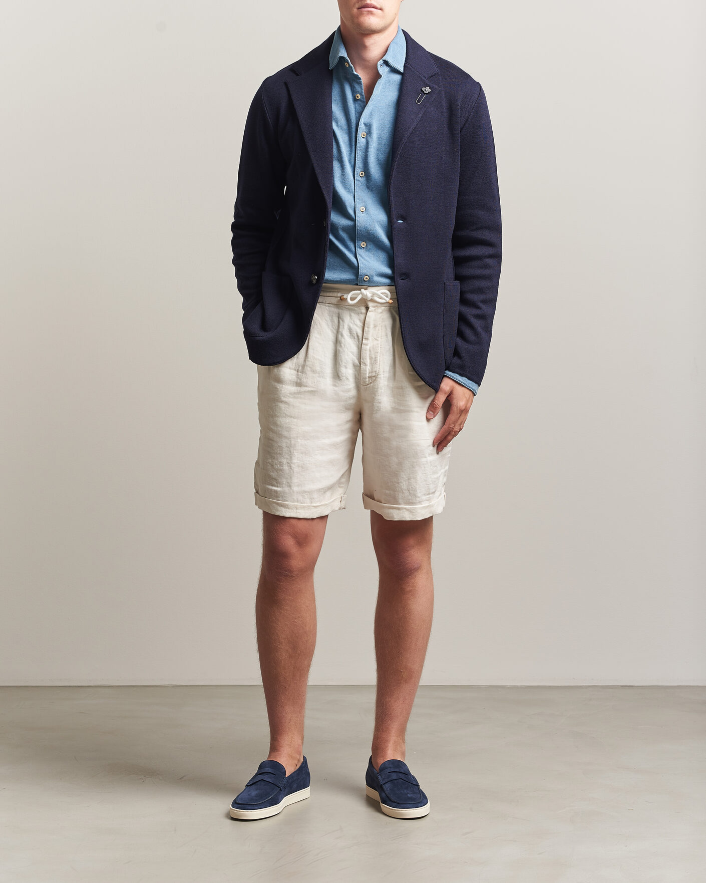 Herren | Shorts | Brunello Cucinelli | Drawstring Shorts Off White