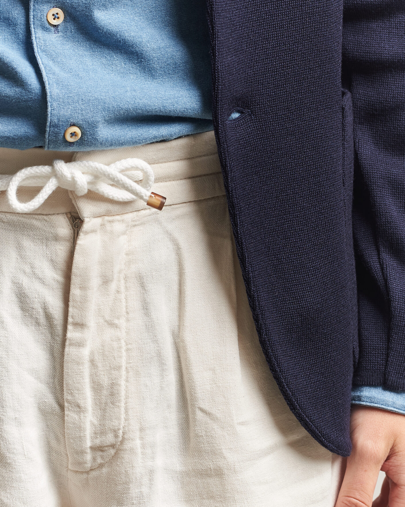 Herren | Shorts | Brunello Cucinelli | Drawstring Shorts Off White