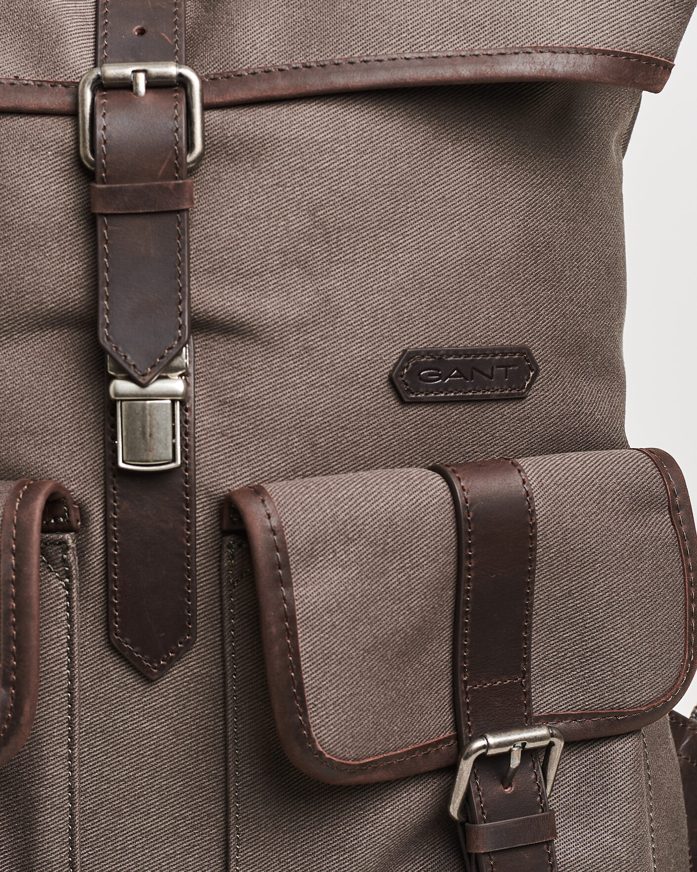 Herren | Taschen | Gant | Modern Premium Canvas Backpack Faded Taupe