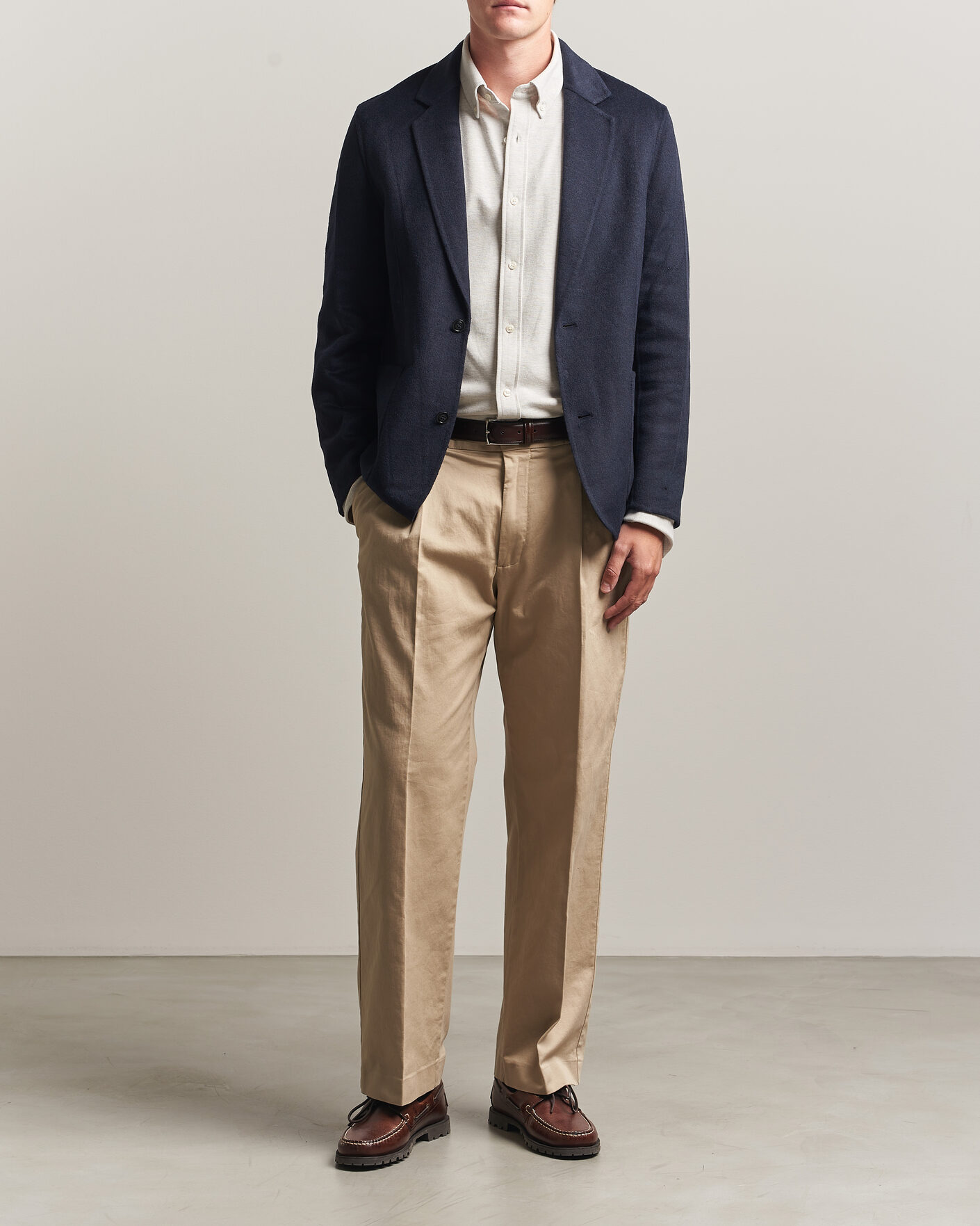 Herren | Sakkos | Gant | Handstitched Unlined Blazer Evening Blue