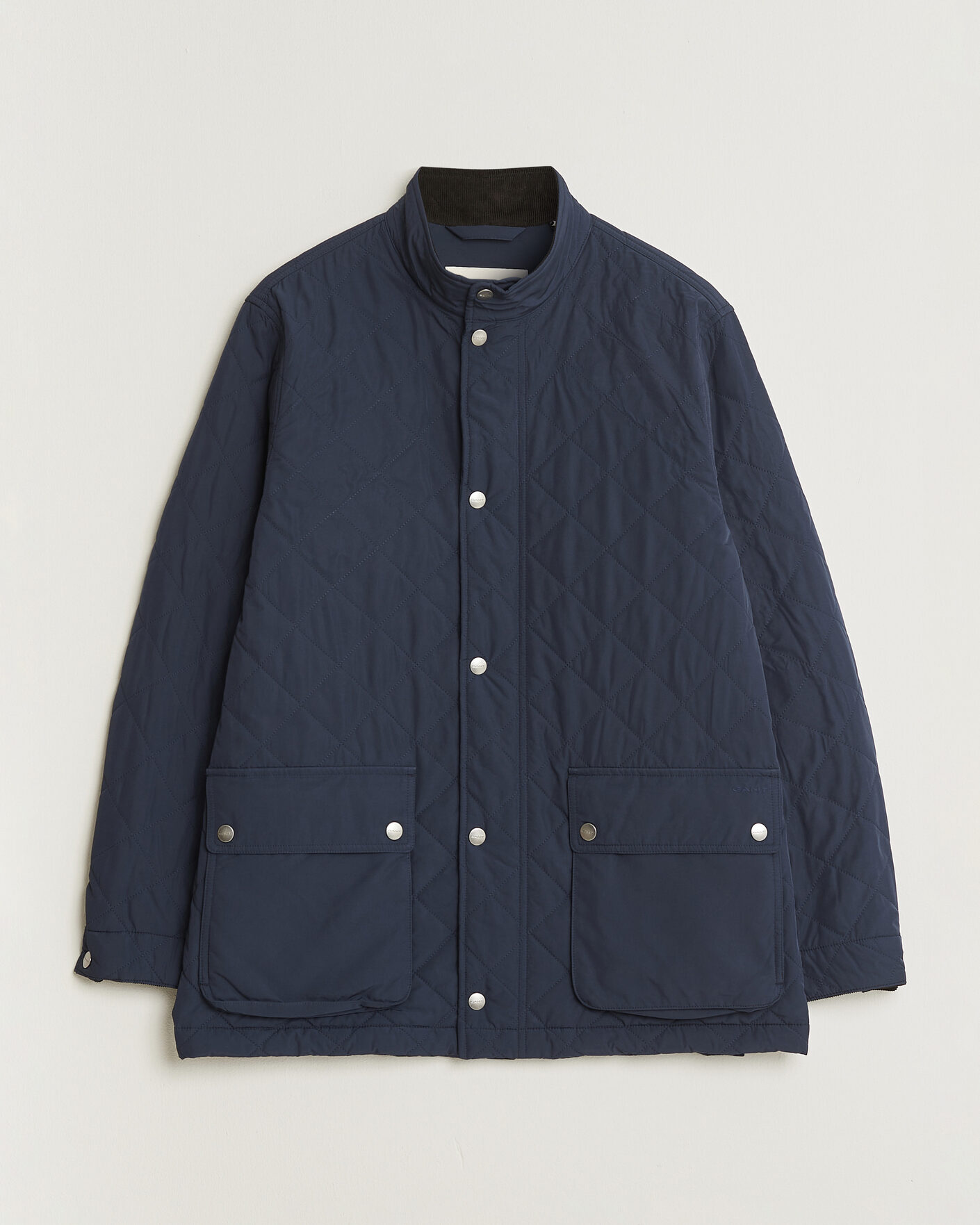 Herren | Jacken | Gant | Classic Quilted Mid Jacket Evening Blue