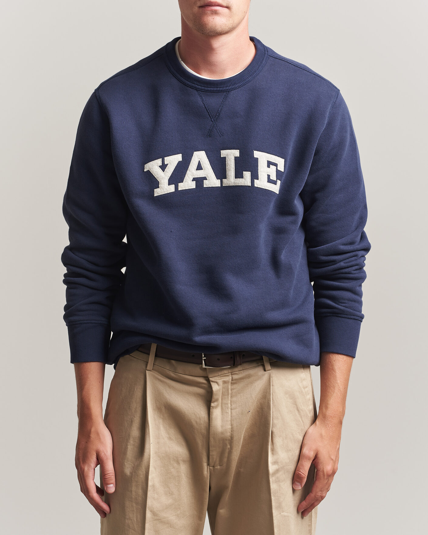 Herren | Pullover | Gant | YALE Crew Neck Sweatshirt Marine