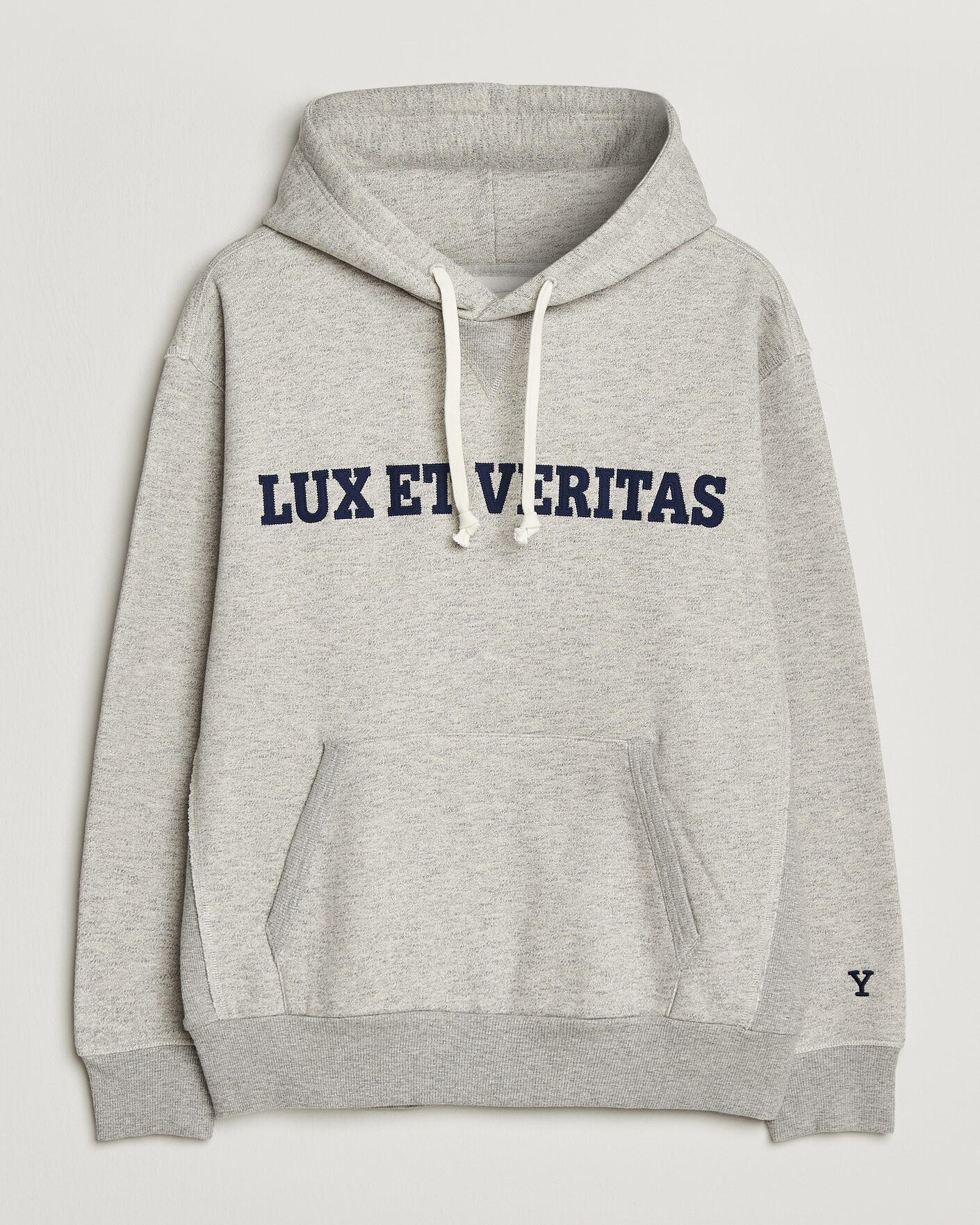 Herren | Pullover | Gant | YALE Hoodie Grey Melange