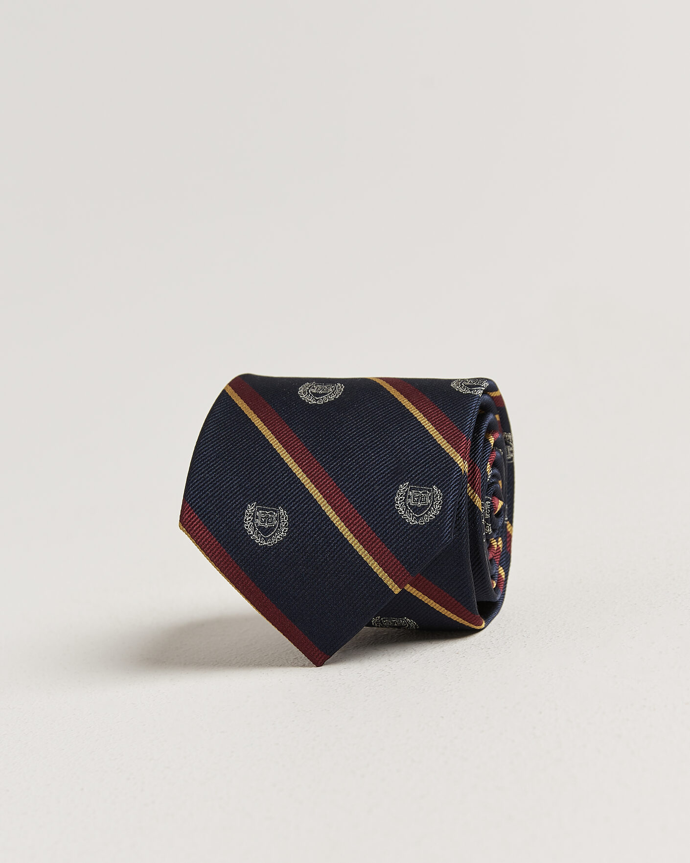 Herren | Krawatten | Gant | YALE Crest Tie Marine