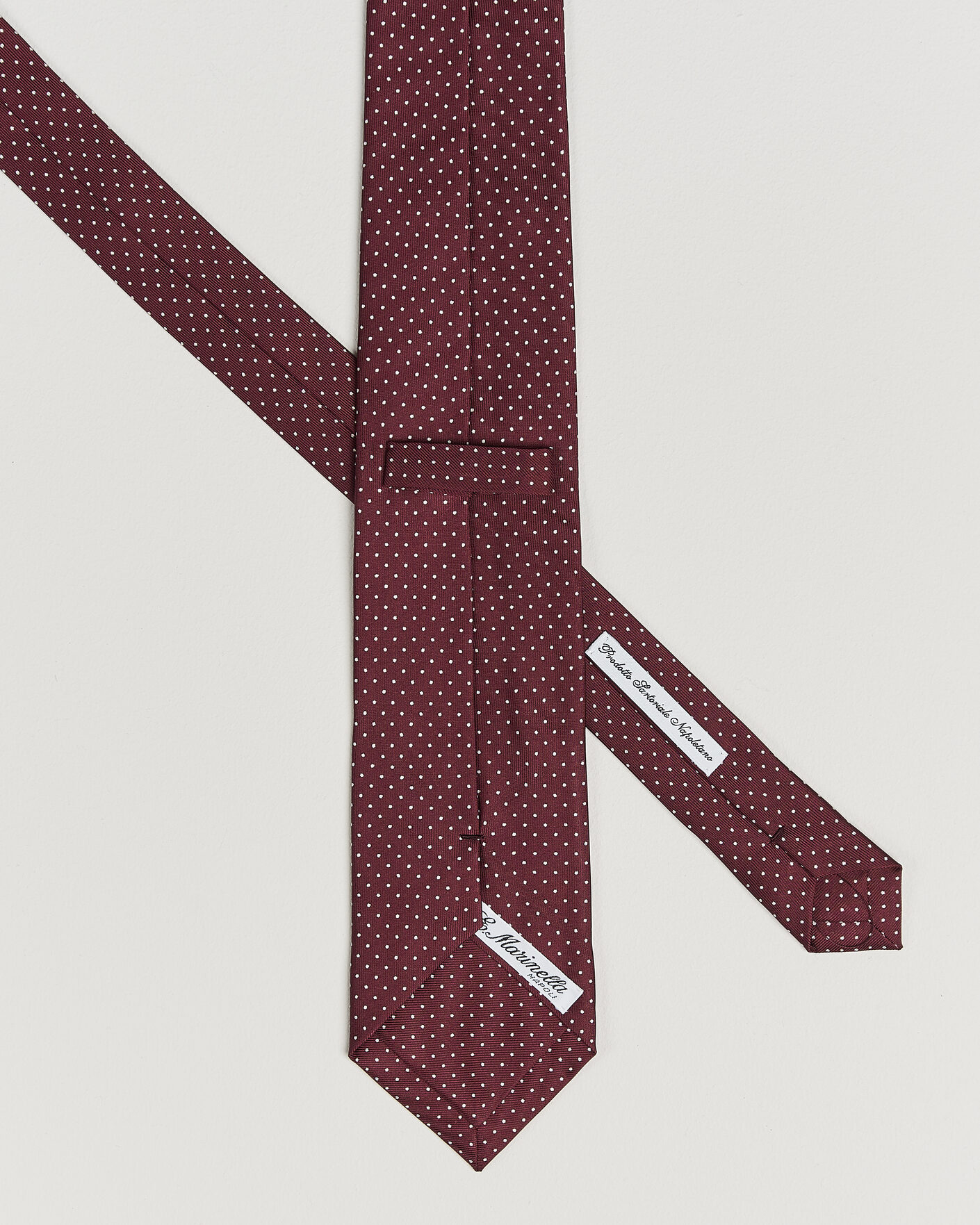 Herren | Krawatten | E. Marinella | 3-Fold Printed Silk Tie Burgundy