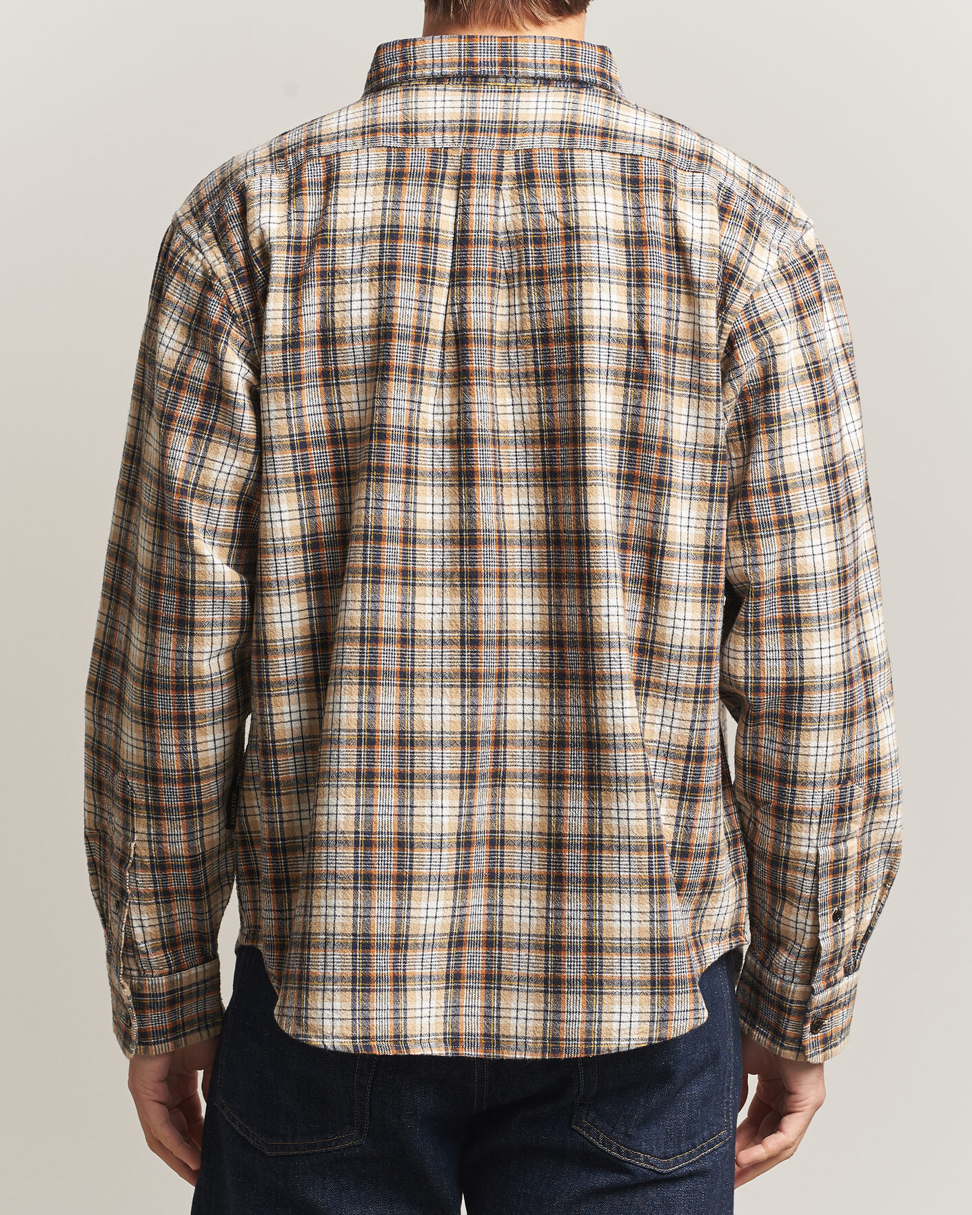 Herren | Hemden | Pendleton | Flannel Button Down Shirt Brown Check