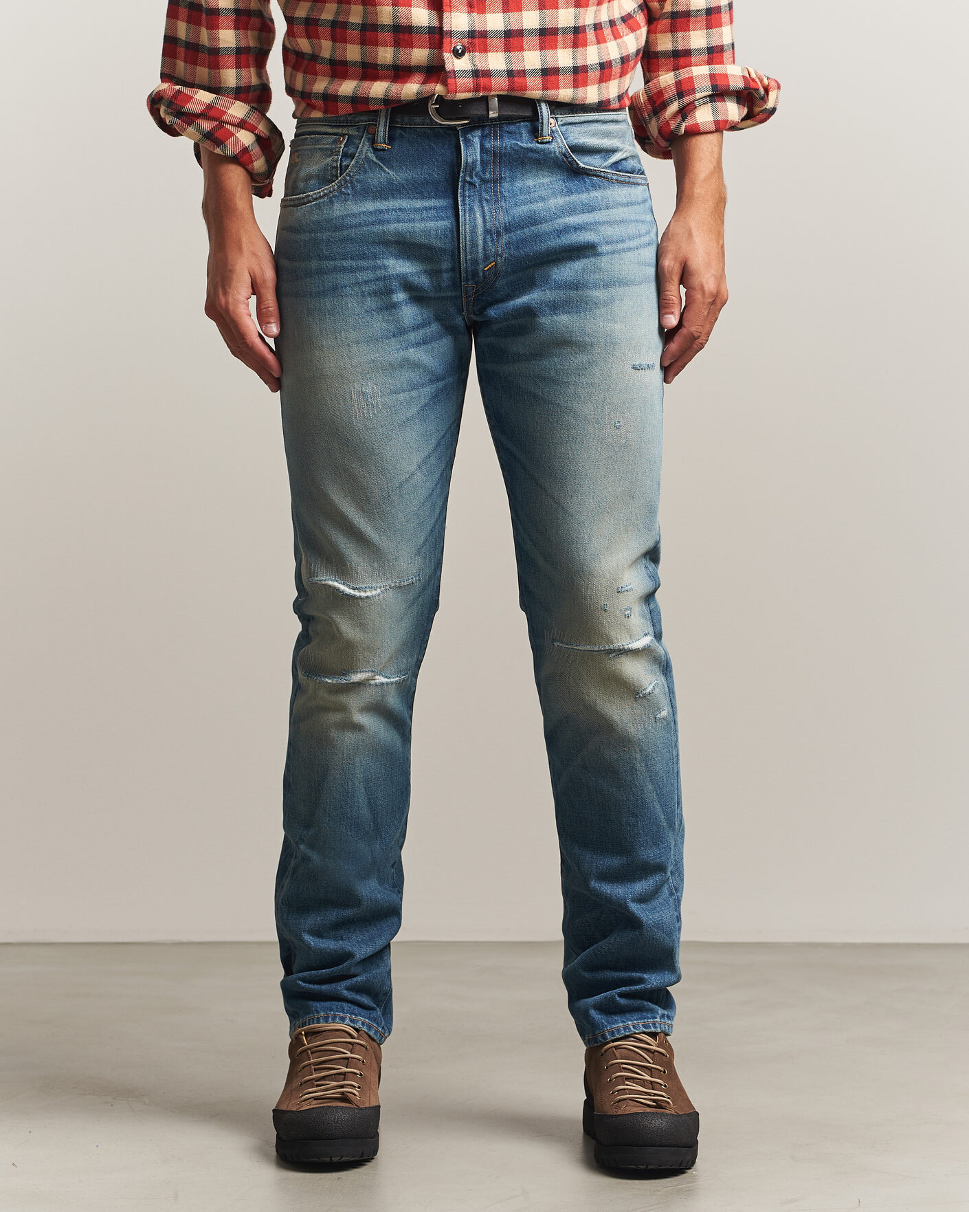 Herren | Jeans | RRL | Slim Fit Selvedge Jeans Clearford Wash