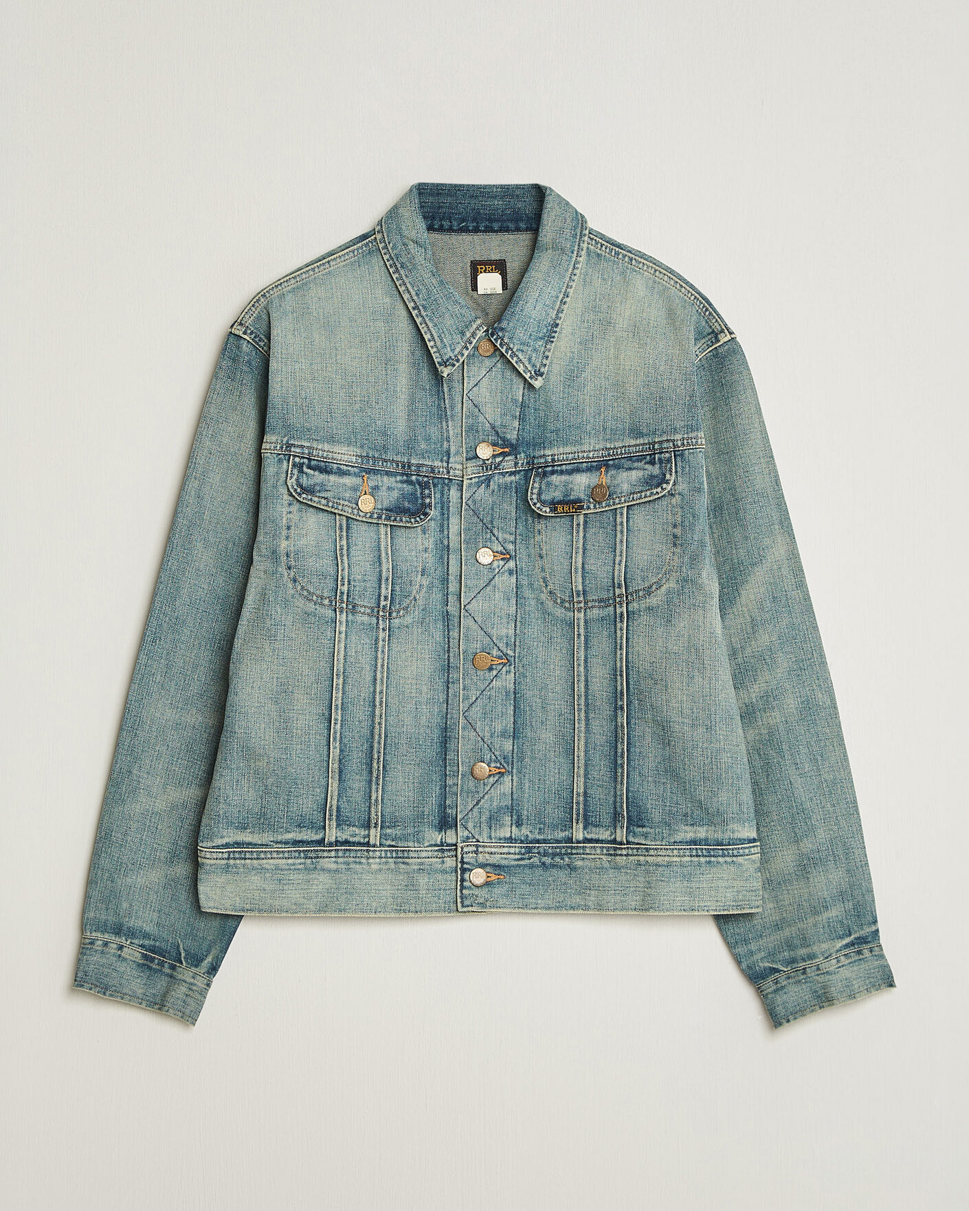 Herren | Jacken | RRL | Lot 271 Denim Jacket Leeland Wash