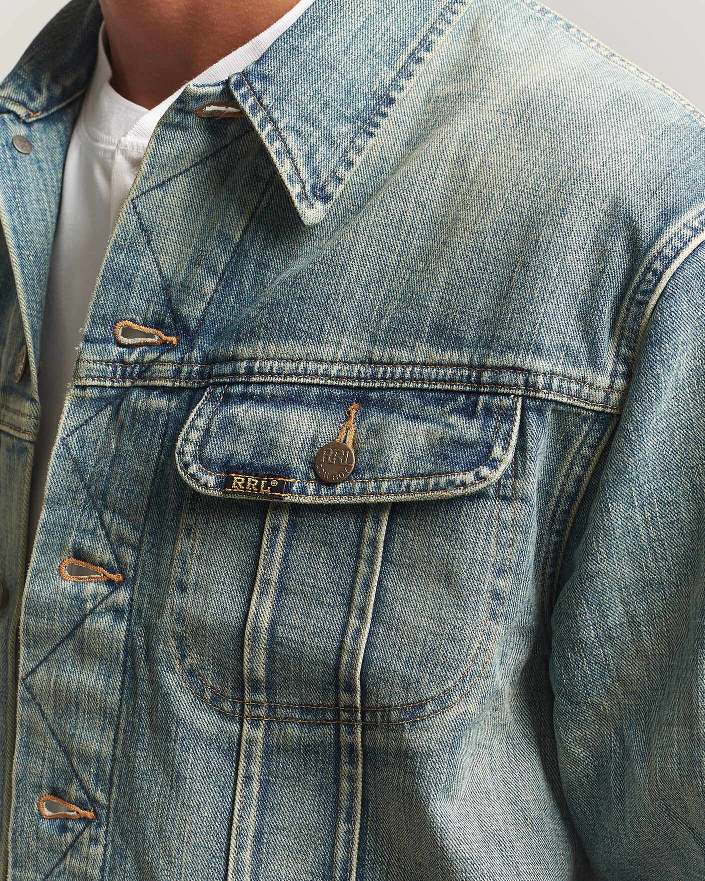 Herren | Jacken | RRL | Lot 271 Denim Jacket Leeland Wash