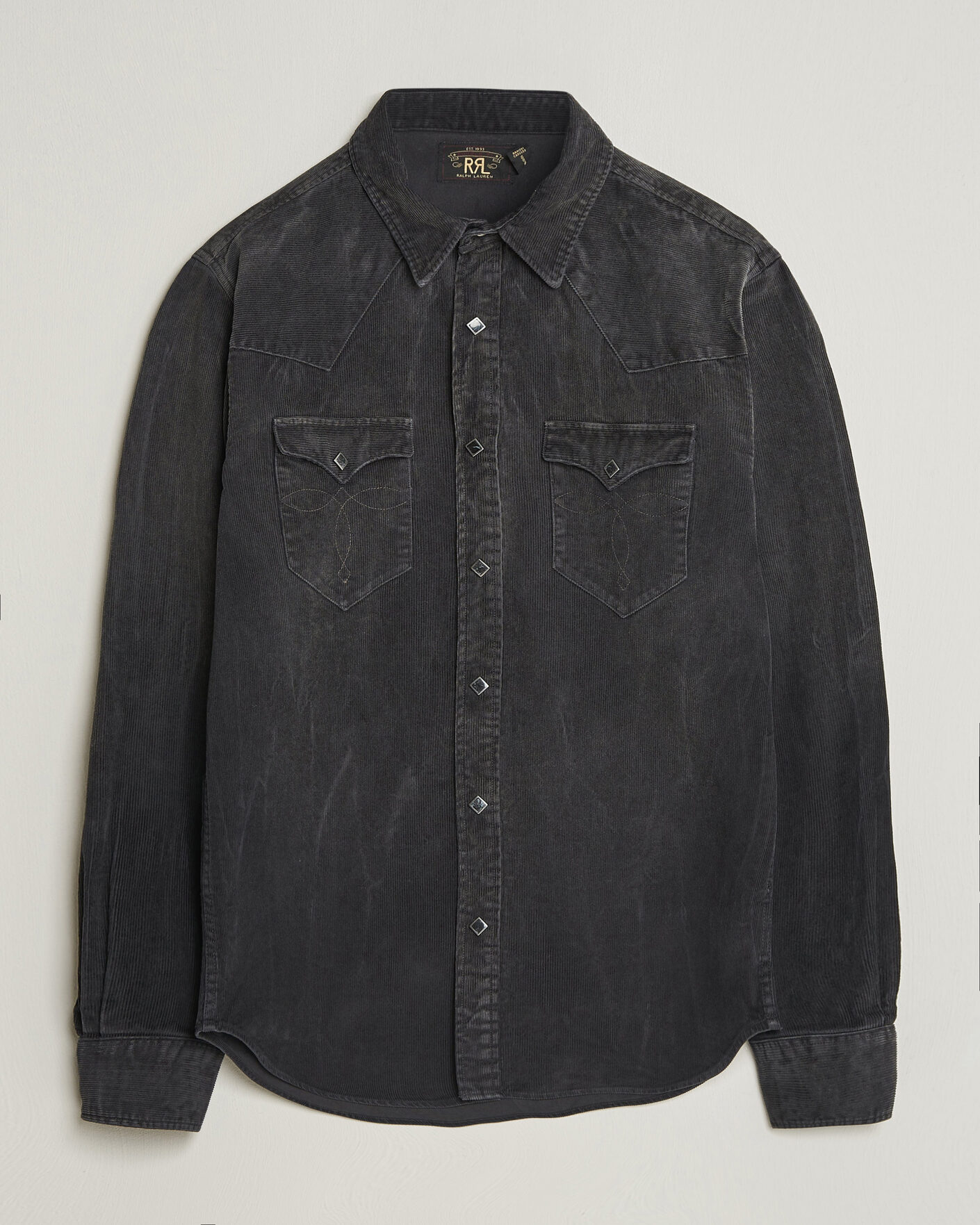 Herren | Hemden | RRL | Buffalo Western Shirt Black