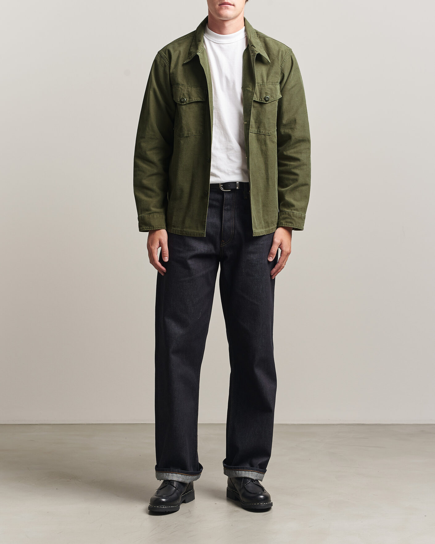 Herren | Hemden | RRL | Regiment Overshirt Olive