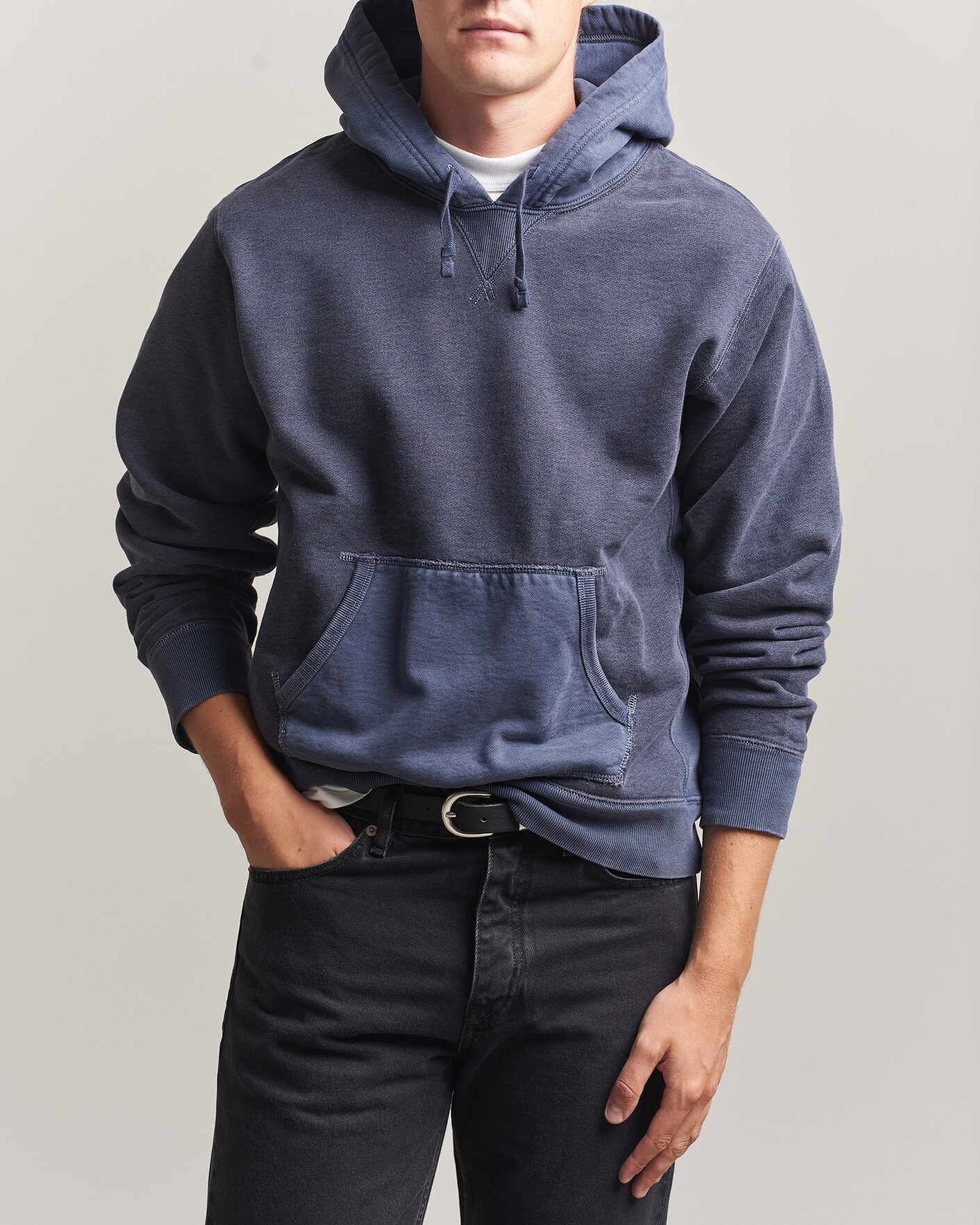 Herren | Pullover | RRL | Hooded Sweatshirt Navy
