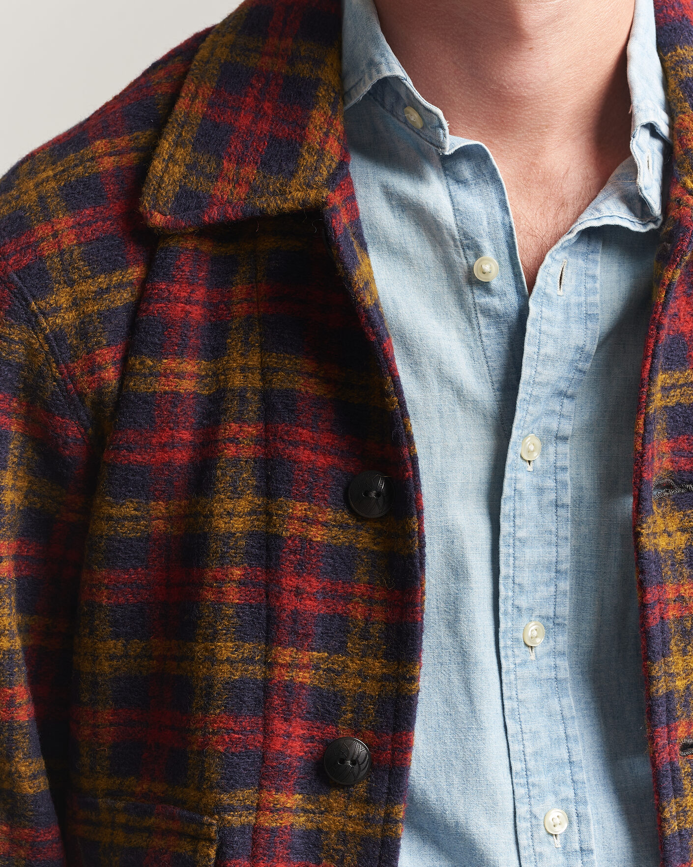 Herren | Jacken | RRL | Knit Bomber Jacket Red Multi