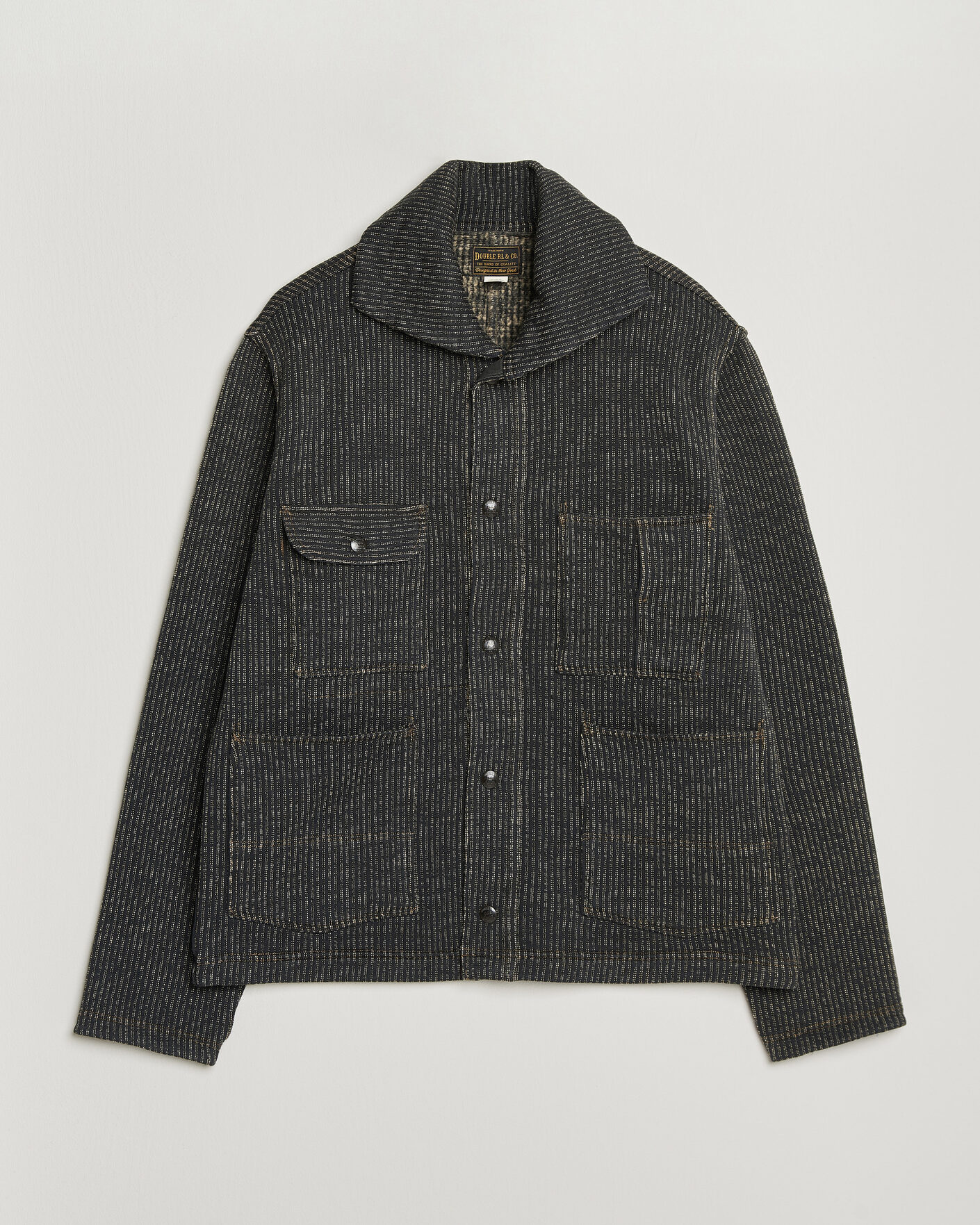 Herren | Pullover | RRL | Charles Cardigan Jacket Charcoal