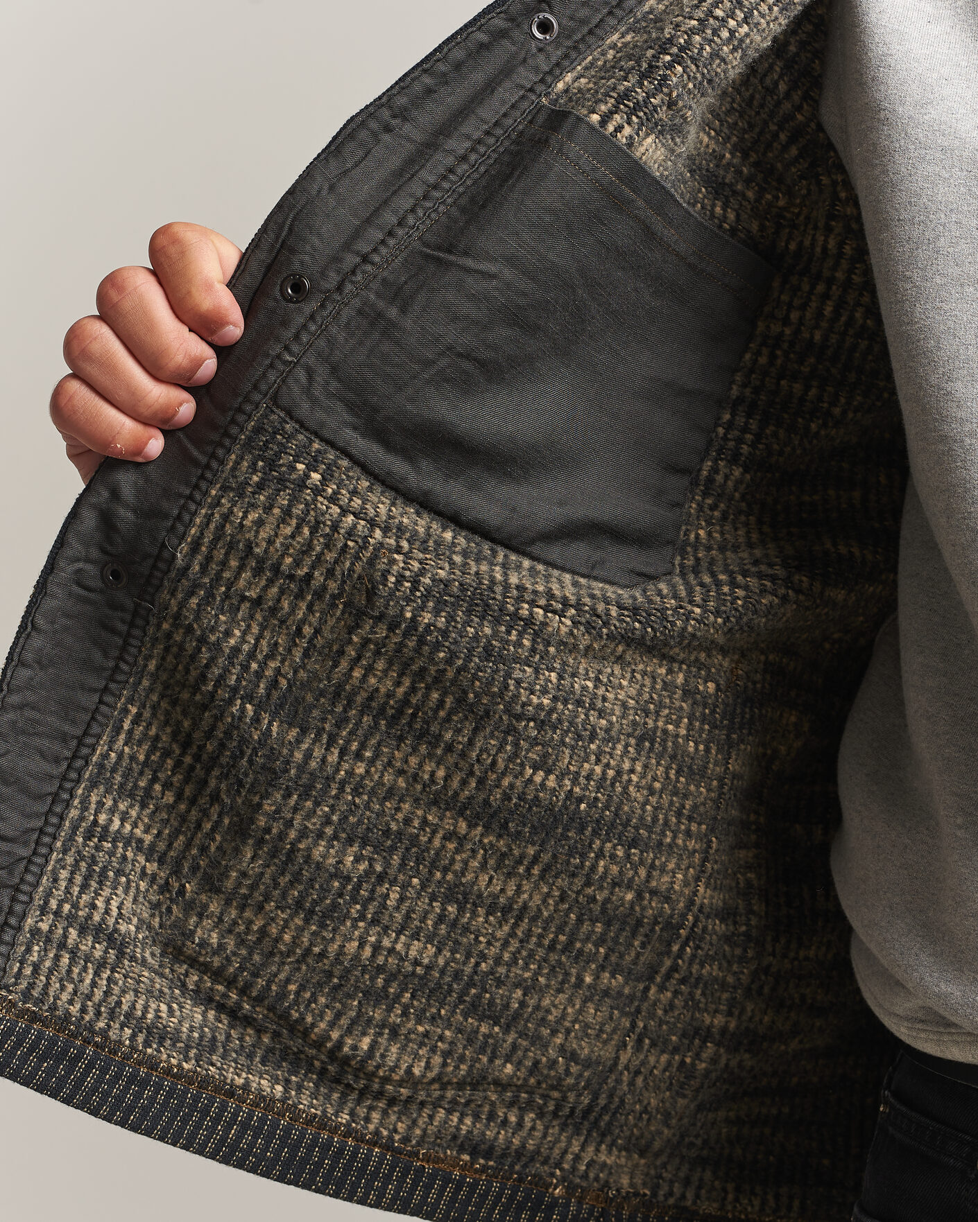 Herren | Pullover | RRL | Charles Cardigan Jacket Charcoal