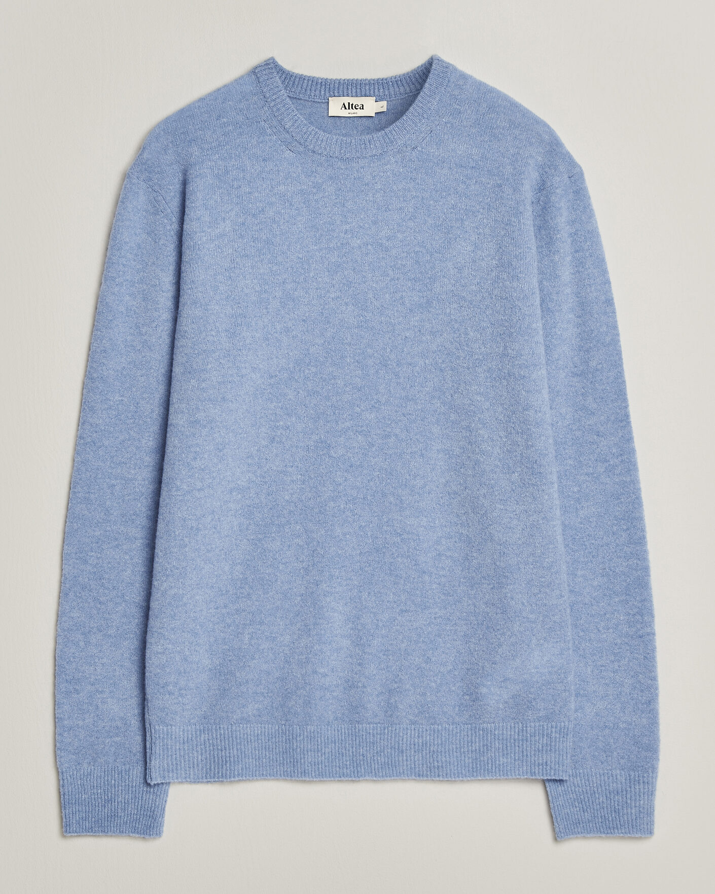 Herren | Pullover | Altea | Cloud Cashmere Blend Sweater Sky Blue