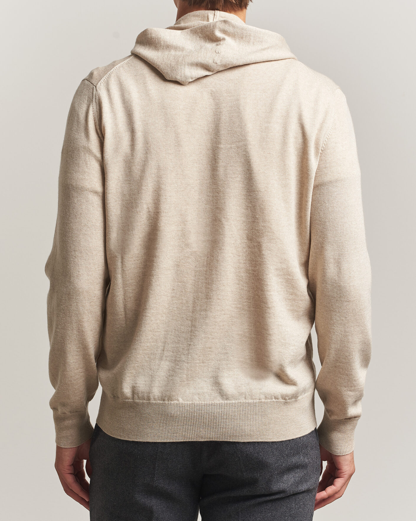 Herren | Pullover | Altea | Merino Wool Cardigan Beige