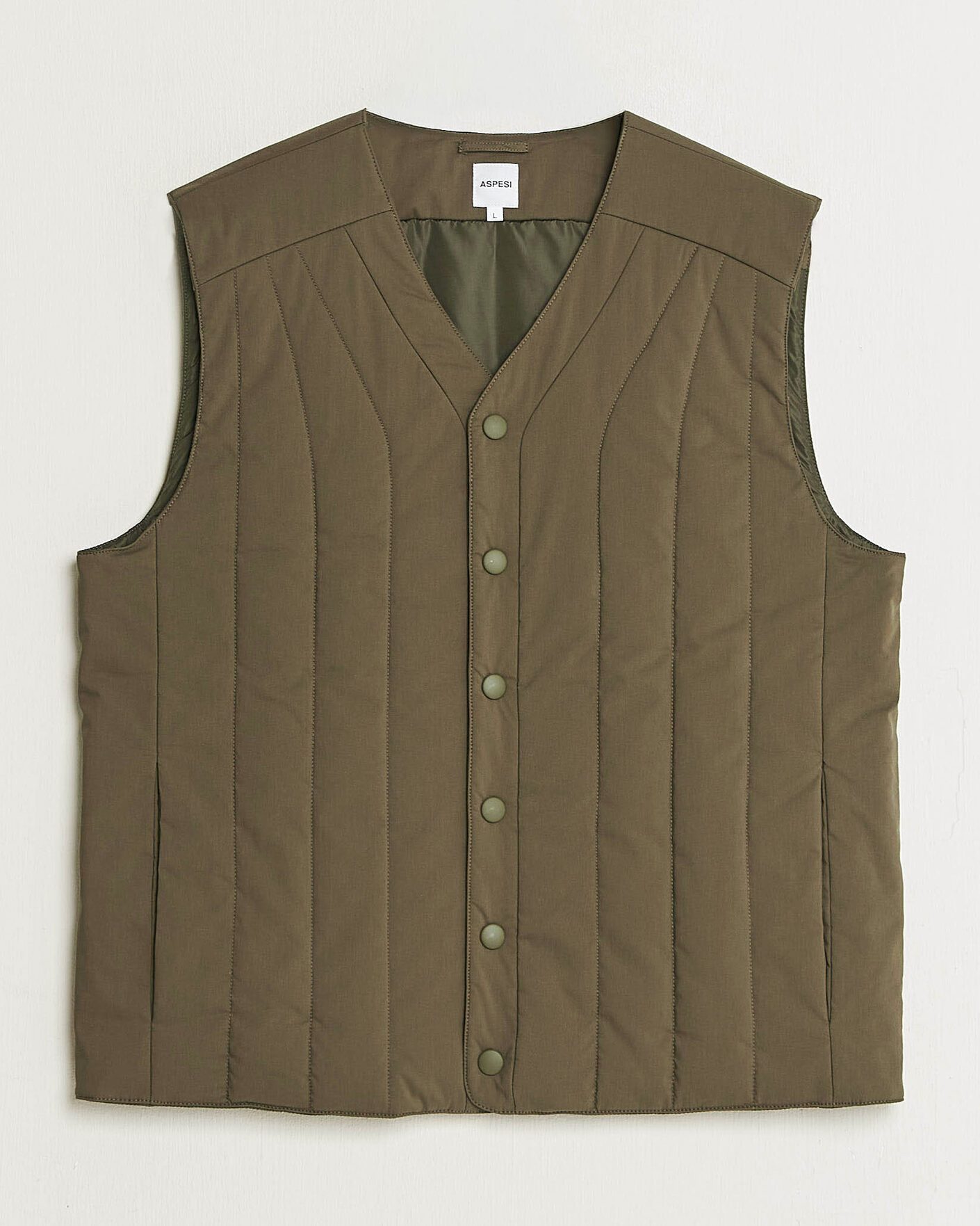 Herren | Westen | Aspesi | Quilted Liner Military