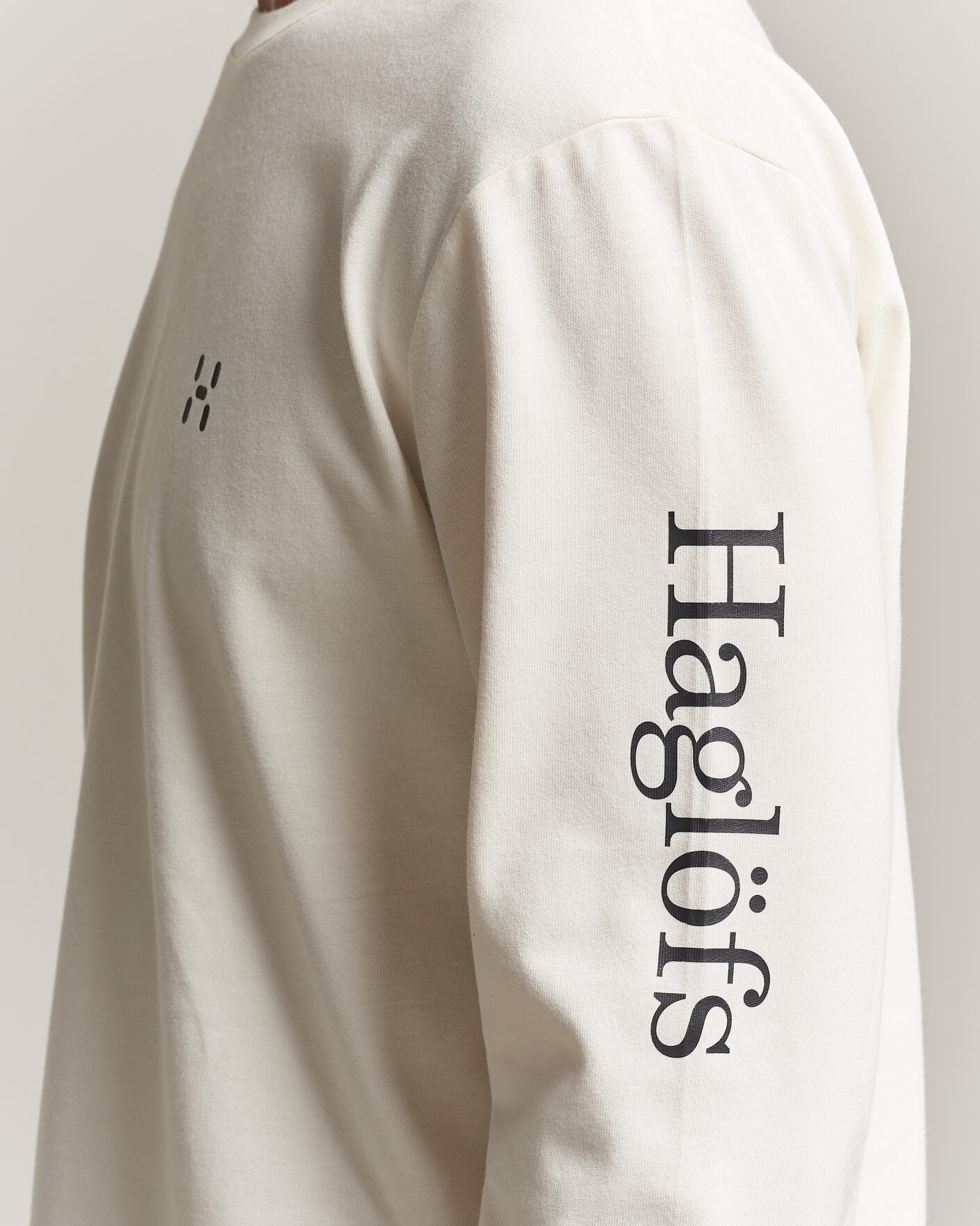 Herren | T-Shirts | Haglöfs | Long Sleeve T-Shirt Soft White