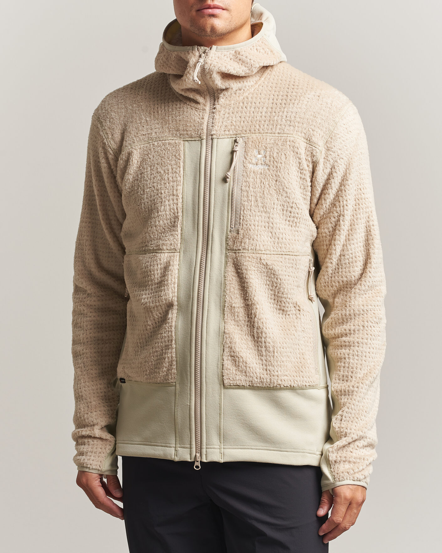 Herren | Pullover | Haglöfs | Vassi Technical Mid Layer  Chalk Beige