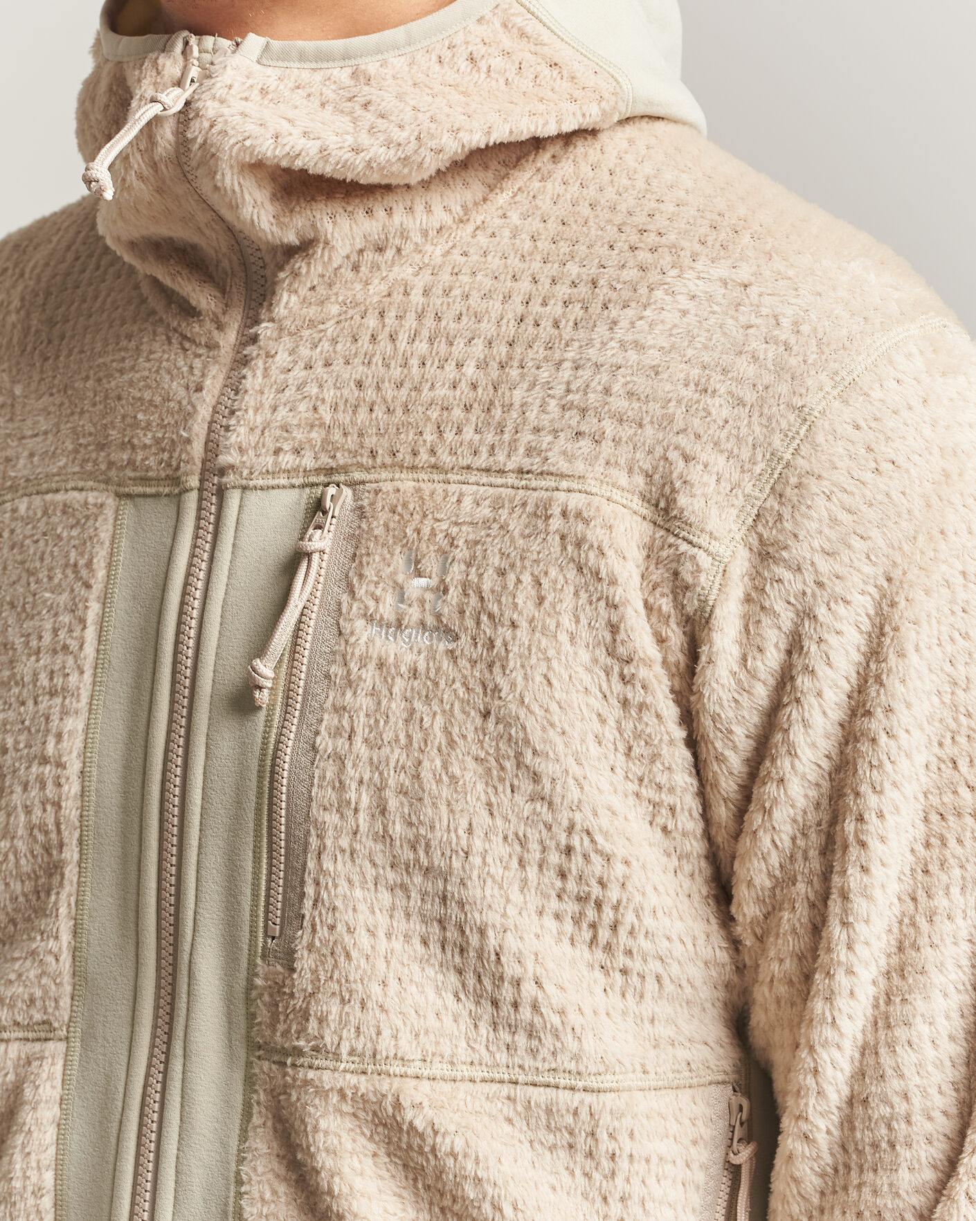 Herren | Pullover | Haglöfs | Vassi Technical Mid Layer  Chalk Beige