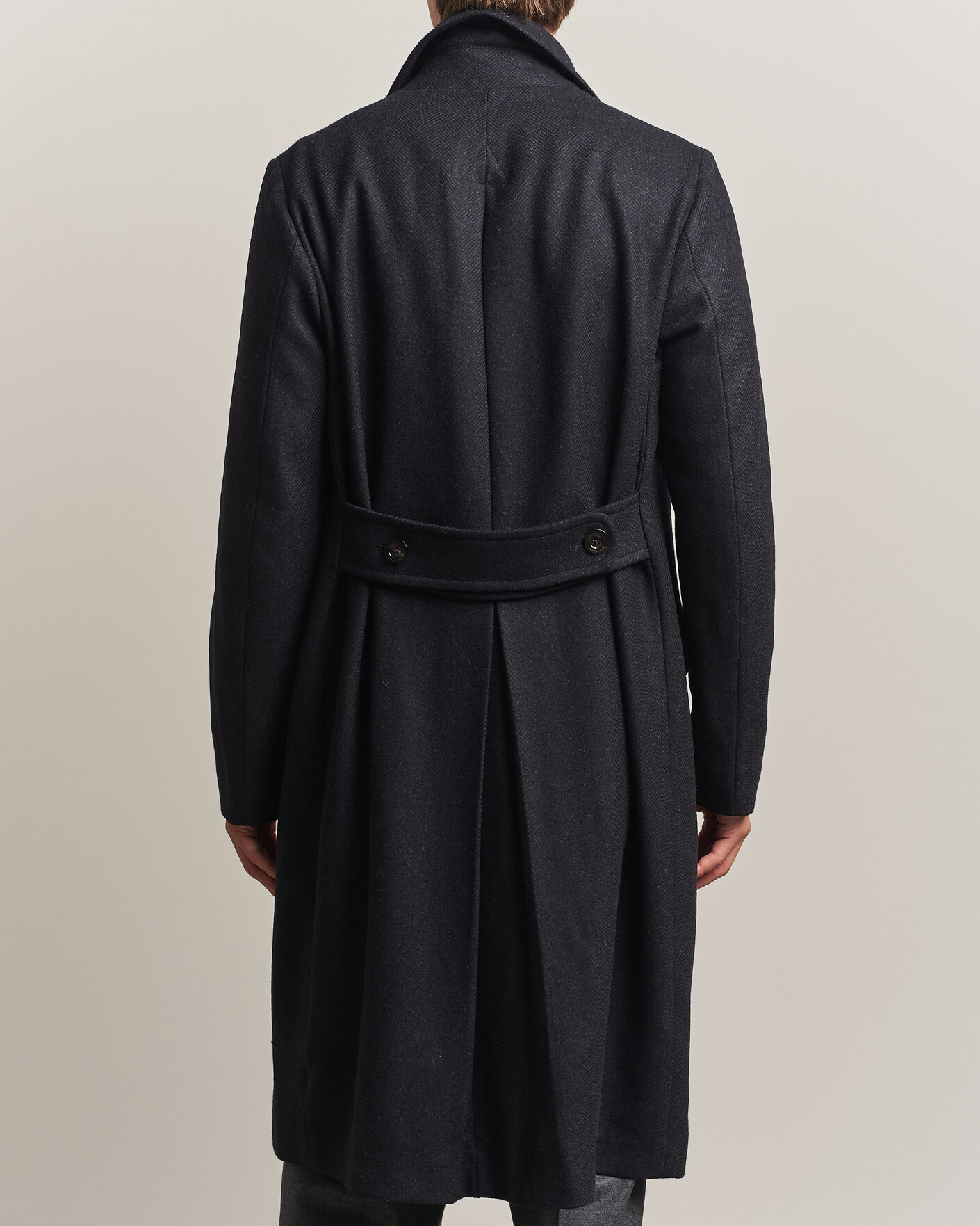 Herren | Jacken | Boglioli | Double Breasted Wool Coat Navy